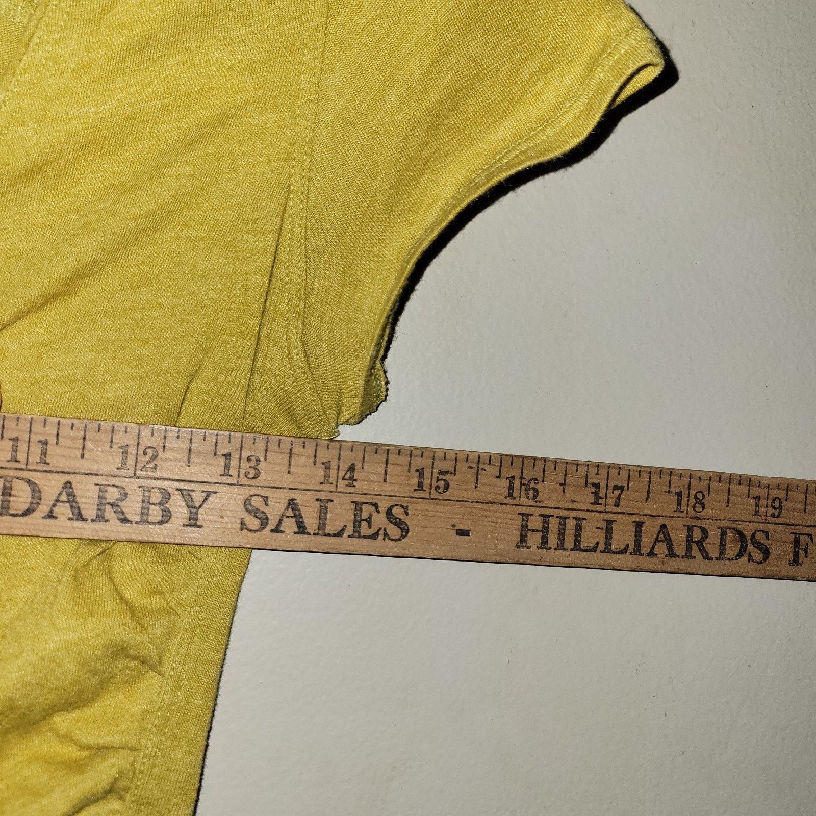 Free People Free People Cinched Side Top Yellow Size Small. Minimalist Size S / US 4 / IT 40 - 3 Thumbnail