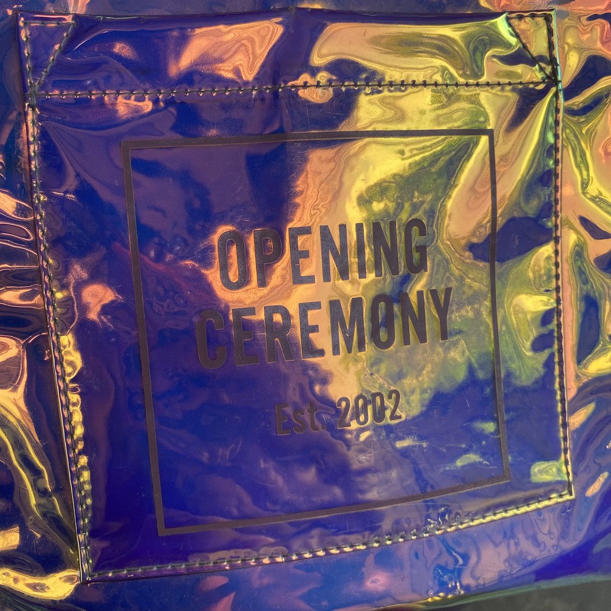Opening Ceremony Opening ceremony womens hologram totebag Size ONE SIZE - 4 Thumbnail