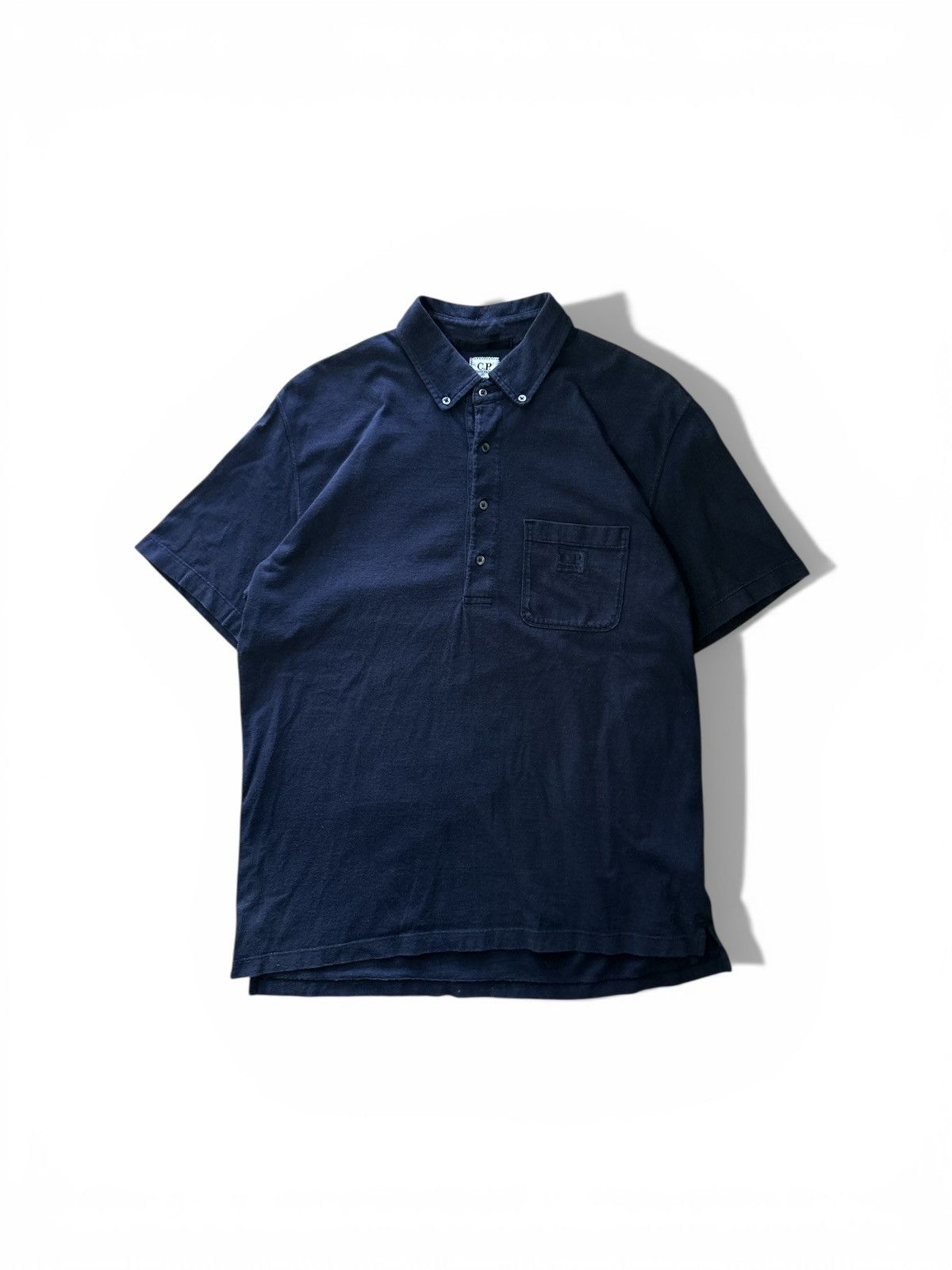 C.P. Company Vintage CP COMPANY Made In Italy Striped Polo Tee