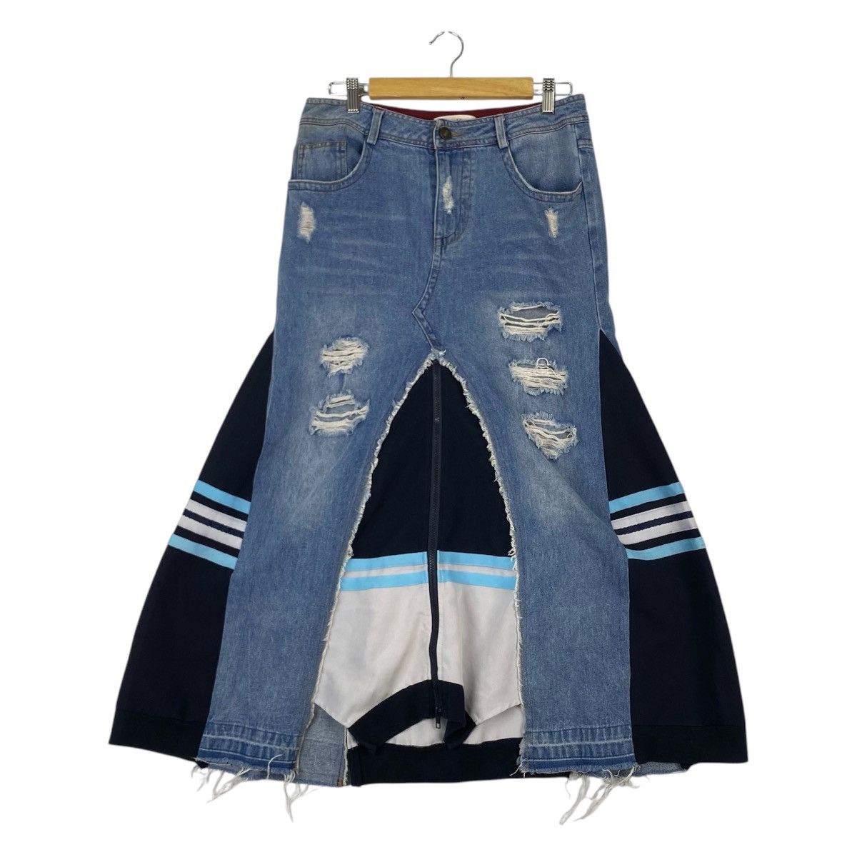 Designer × Vintage Vintage skirt jeans attinalife 2024 american denim skirt Size 32" / US 10 / IT 46 - 1 Thumbnail