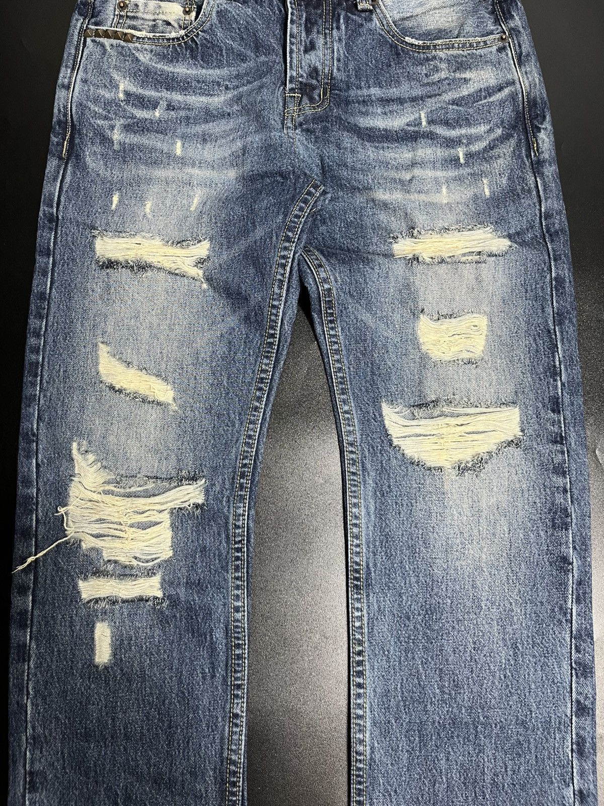 Hysteric Glamour × If Six Was Nine × Japanese Brand Japanese Hysteric Glamour Distressed Jeans punk Size US 30 / EU 46 - 5 Thumbnail