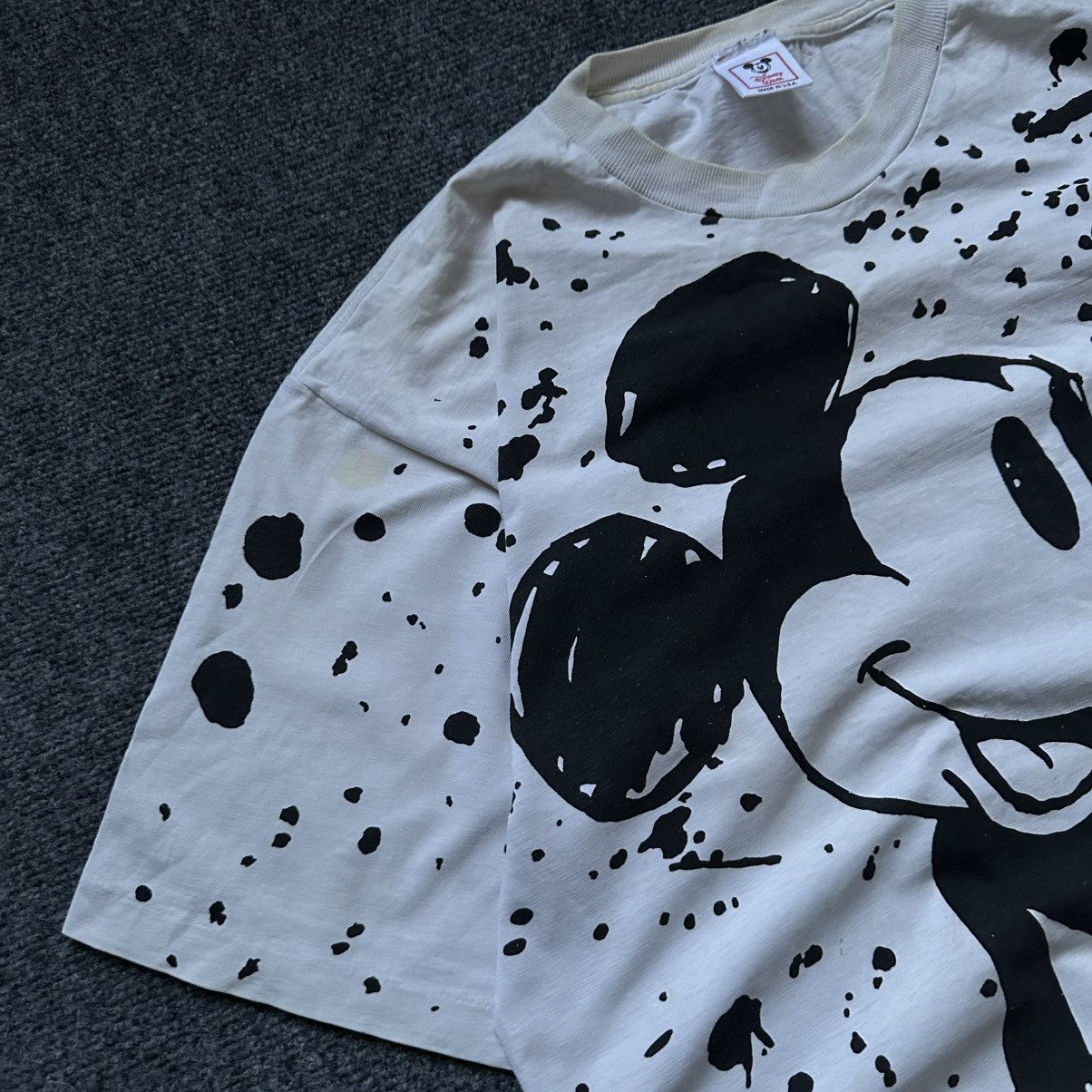 Disney VTG Disney Mickey Mouse Tee 90s Overprinted Single Stitch Size US XL / EU 56 / 4 - 10 Thumbnail