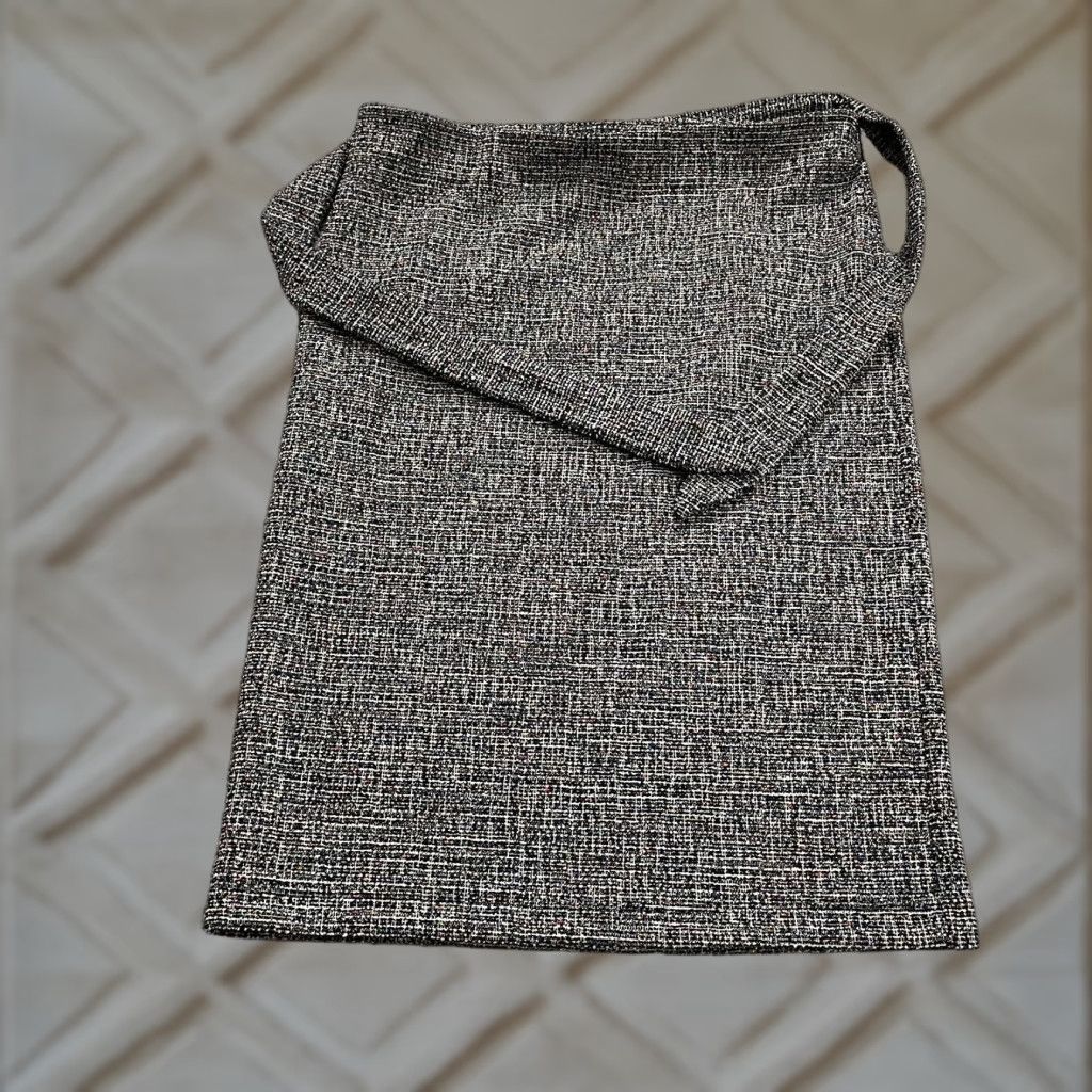 Loft LOFT Pencil Straight Skirt Womens M Multicolor Tweed Belted Workwear Midi Plaid Size 32" / US 10 / IT 46 - 1 Thumbnail
