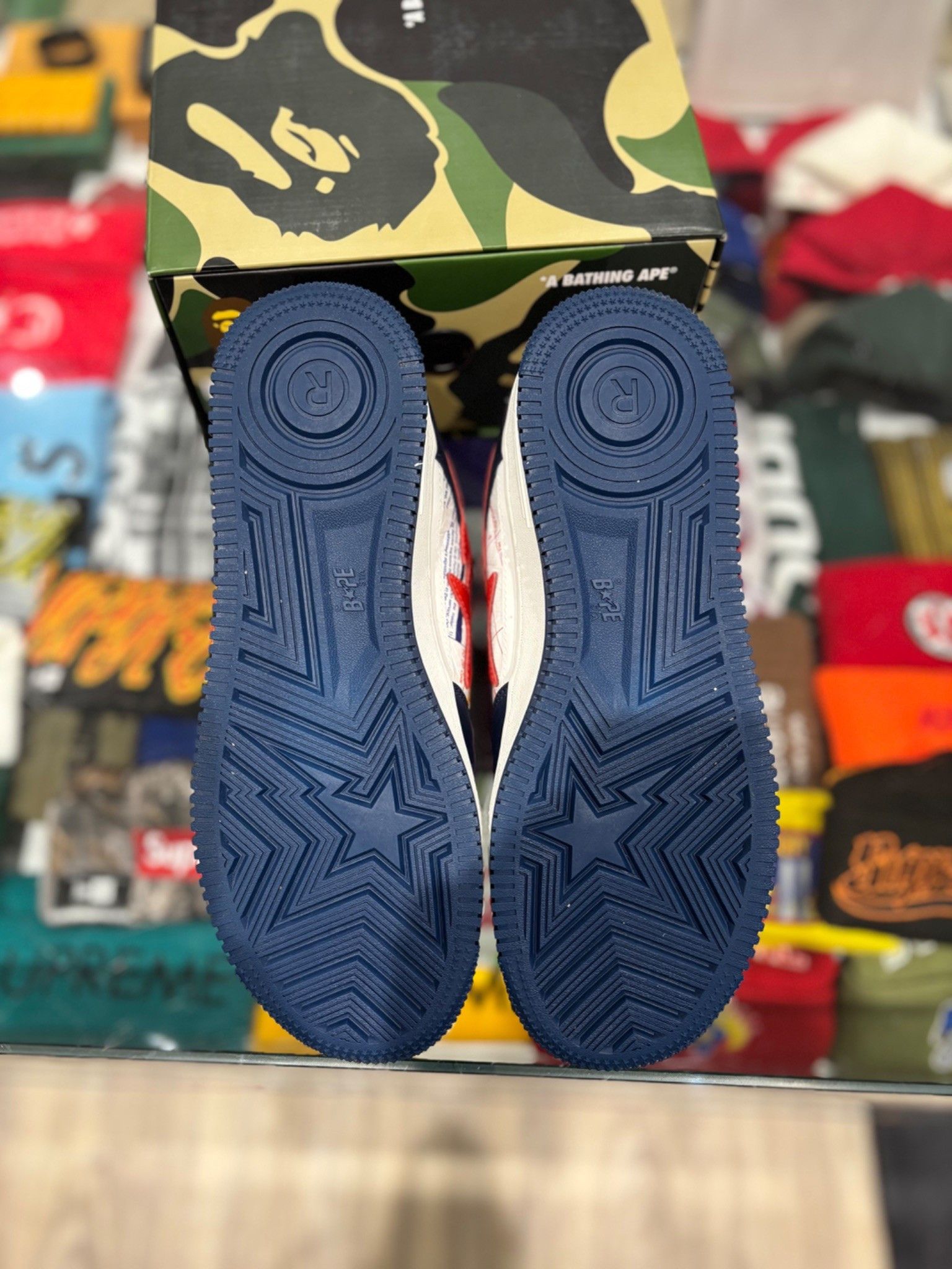Bape A Bathing Ape Bape Sta USPS Size US 10 / EU 43 - 6 Thumbnail
