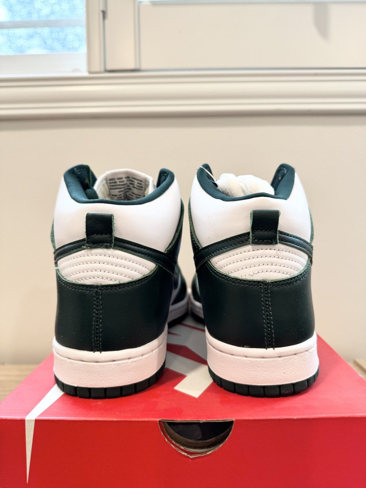 Nike Nike Dunk High SP Spartan Green Size 9 Size US 9 / EU 42 - 4 Thumbnail