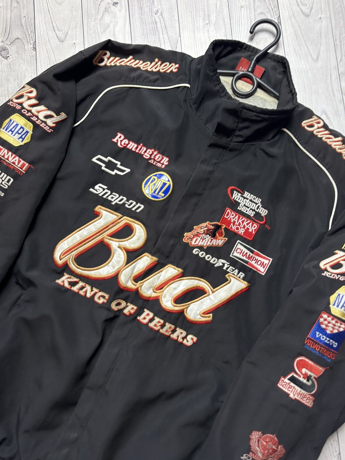 Vintage Vintage Chevrolet Bud racing jacket nascar size XXL logo Size US XXL / EU 58 / 5 - 4 Thumbnail