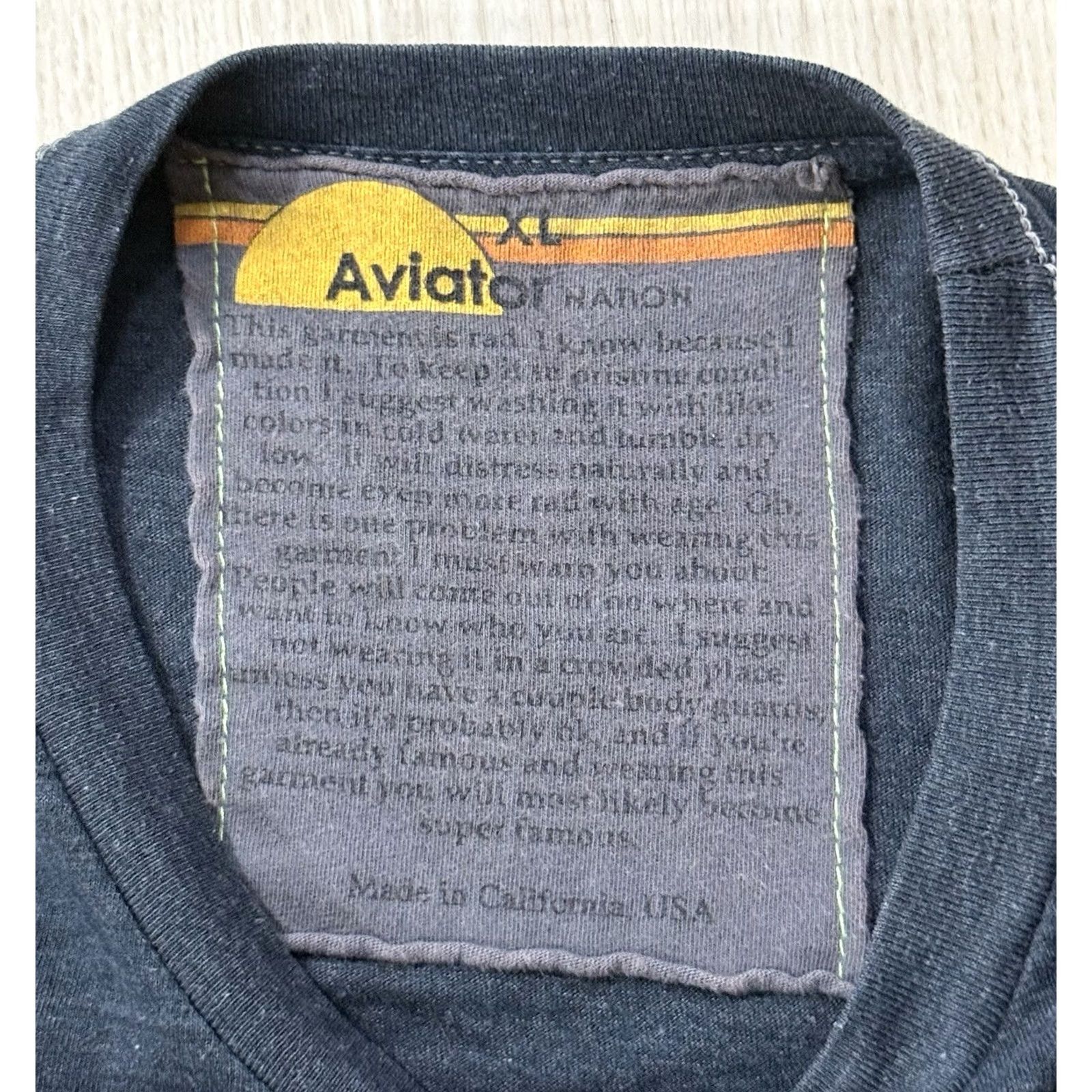 Aviator Nation VINTAGE Aviator Nation x Moody Center Live Music Never Felt So Alive Staff Shirt XL Size US XL / EU 56 / 4 - 8 Thumbnail