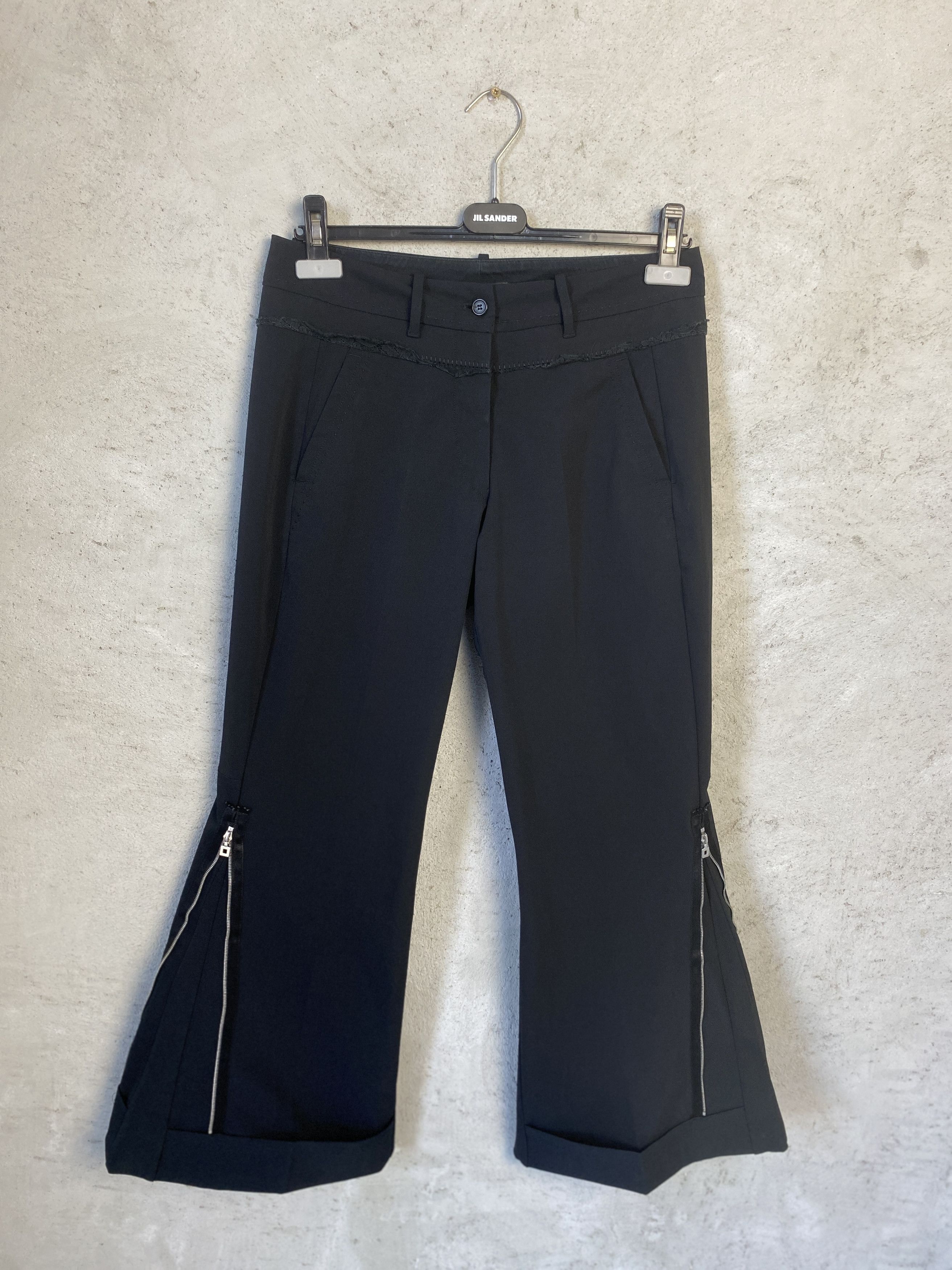 Marithe + Francois Girbaud Marithe Fracois Girbaud zipper pants y2k 00s avant garde Size 28" / US 6 / IT 42 - 1 Thumbnail