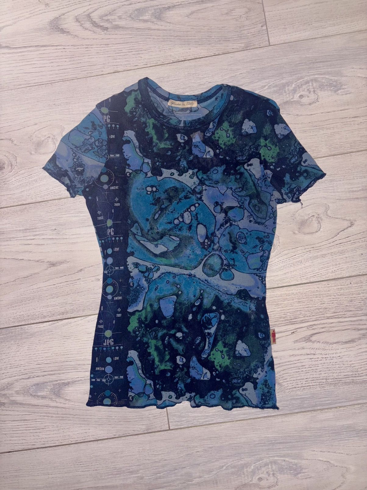Blue mesh JPG top