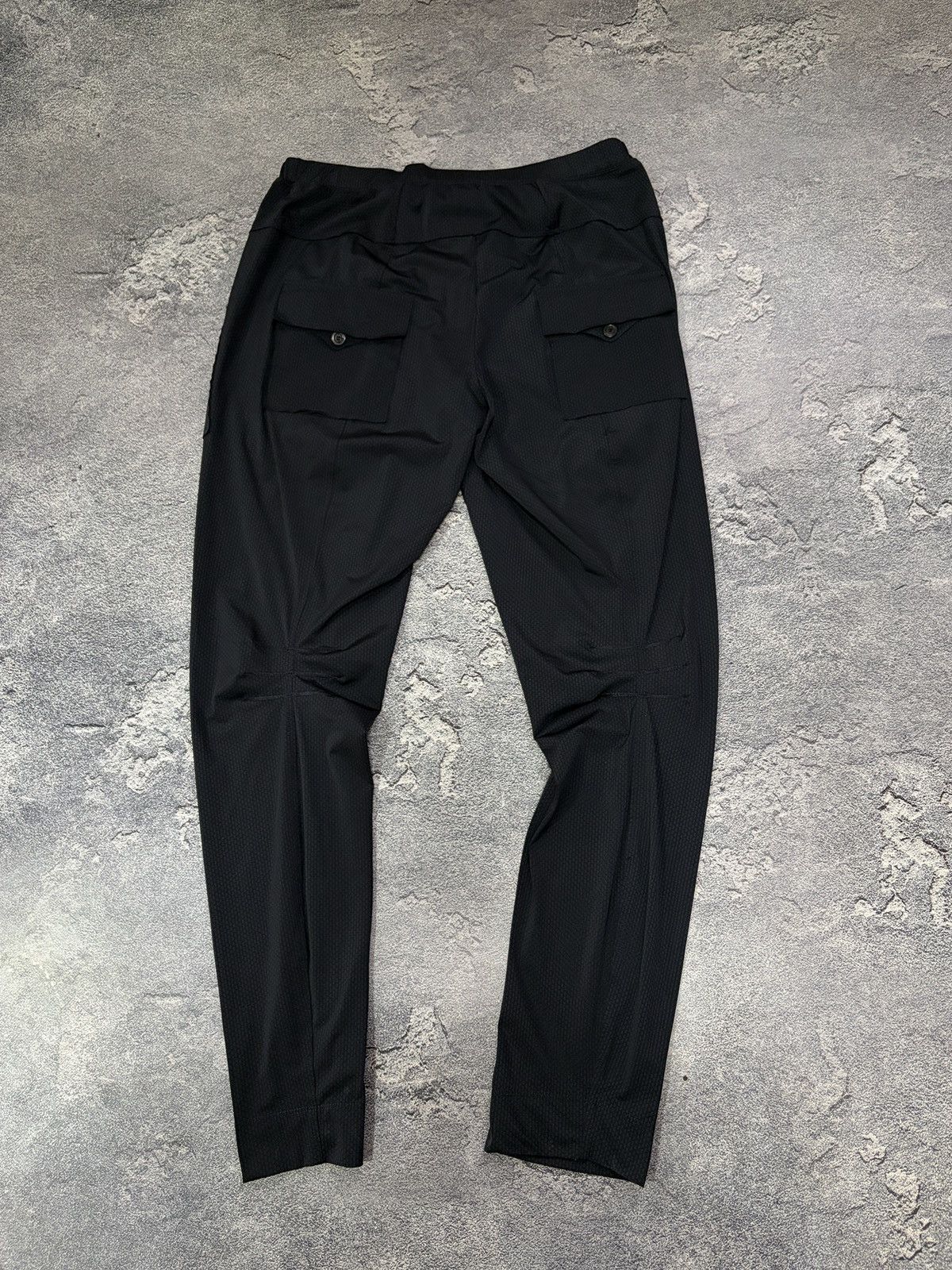 Marithe + Francois Girbaud Marithe Francois Girbaud Black Drawstring Tech Pants FR40 Size 28" / US 6 / IT 42 - 6 Thumbnail
