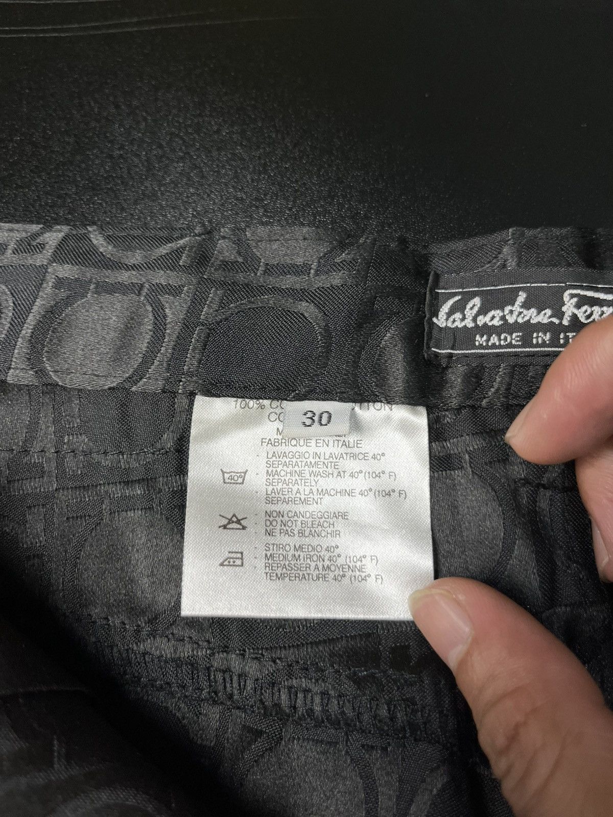 Salvatore Ferragamo Salvatore Ferragamo Monogram Size US 30 / EU 46 - 9 Thumbnail