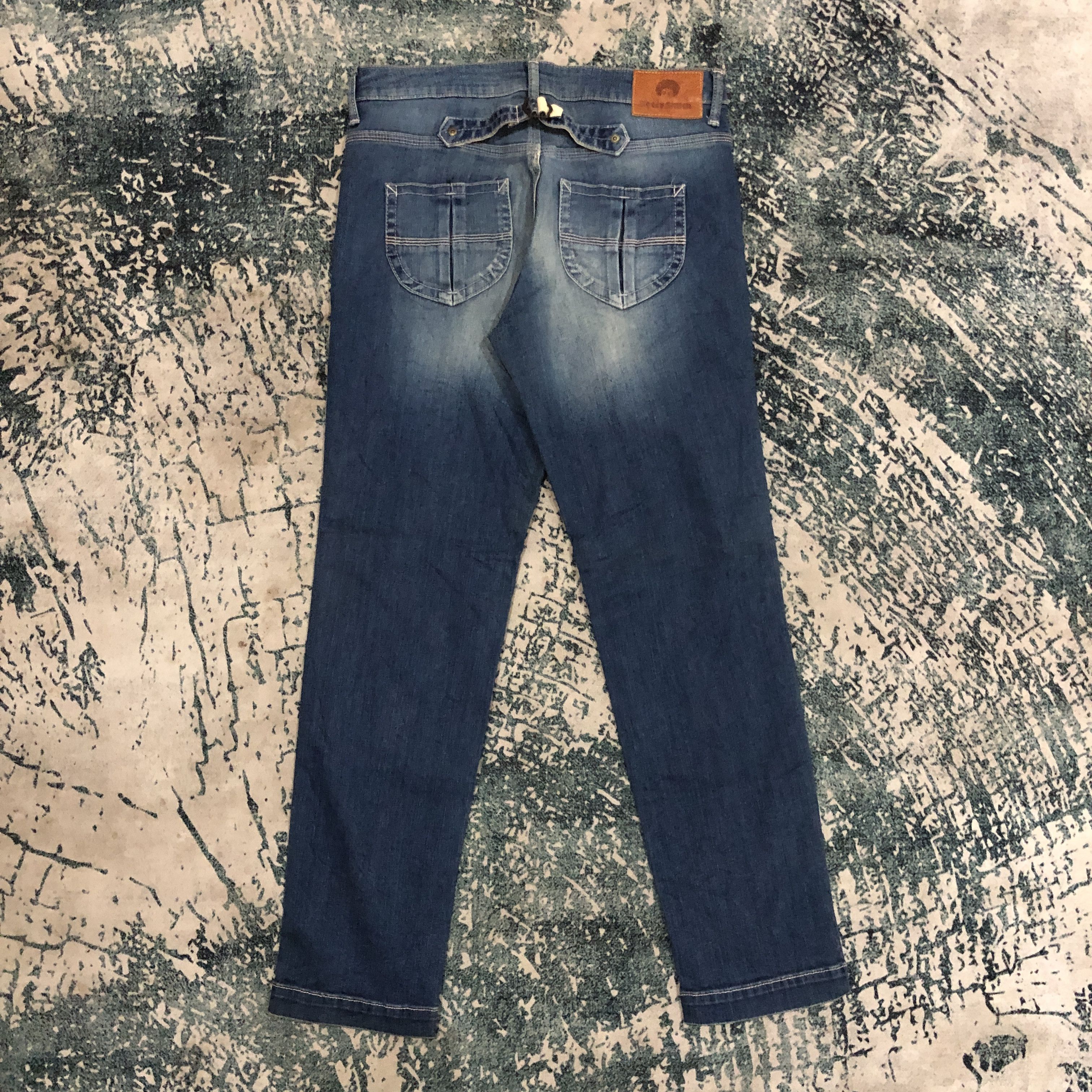 Japanese Brand Betty Smith Buckle Back Jeans Made In Kojima Japan Size 30" / US 8 / IT 44 - 2 Thumbnail