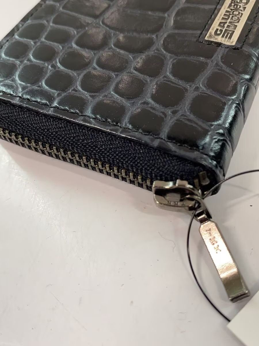 Jean Paul Gaultier Crocodile Embossed Leather Wallet Size ONE SIZE - 3 Thumbnail