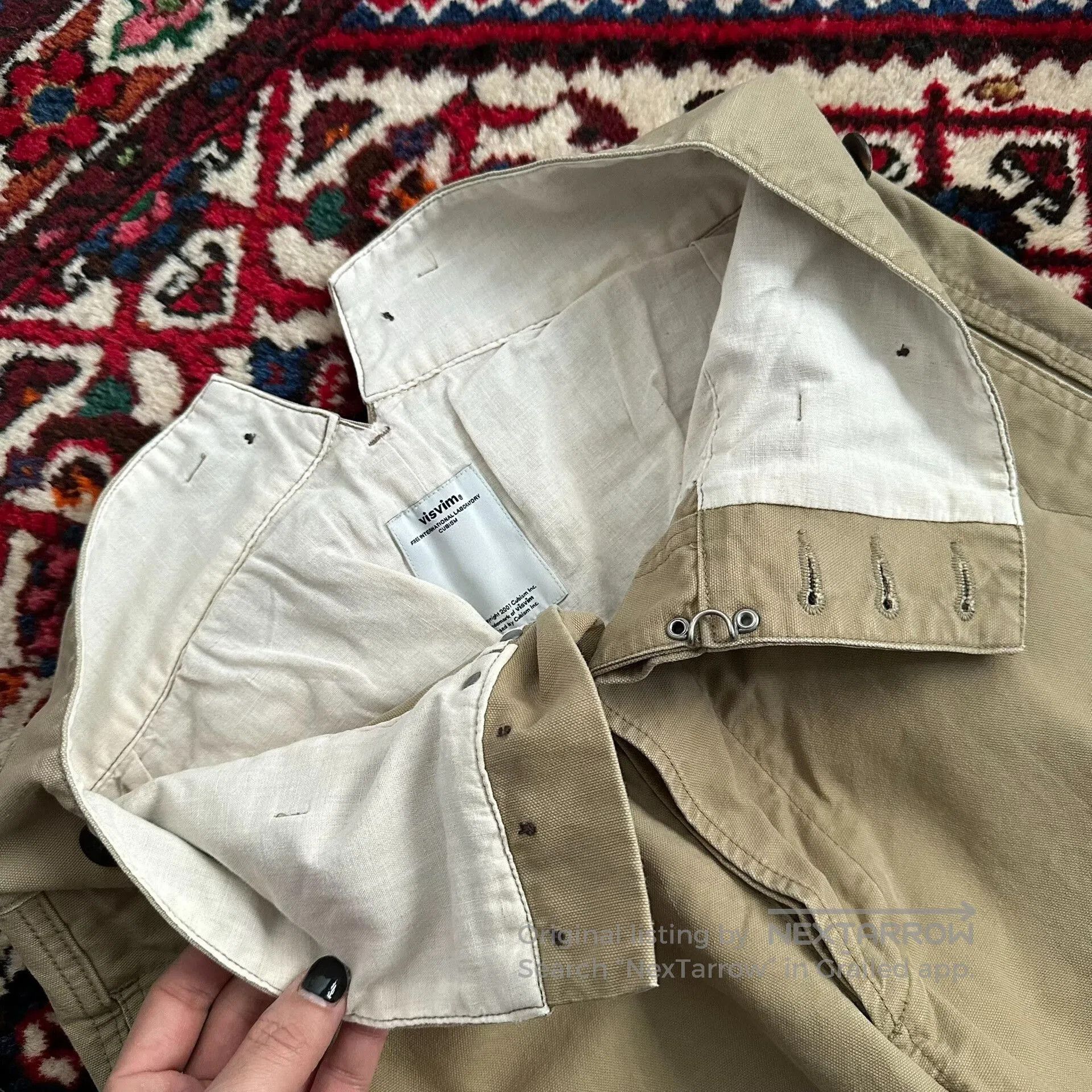 Visvim visvim engineer pants in beige fabric. Size US 40 / EU 56 - 7 Thumbnail