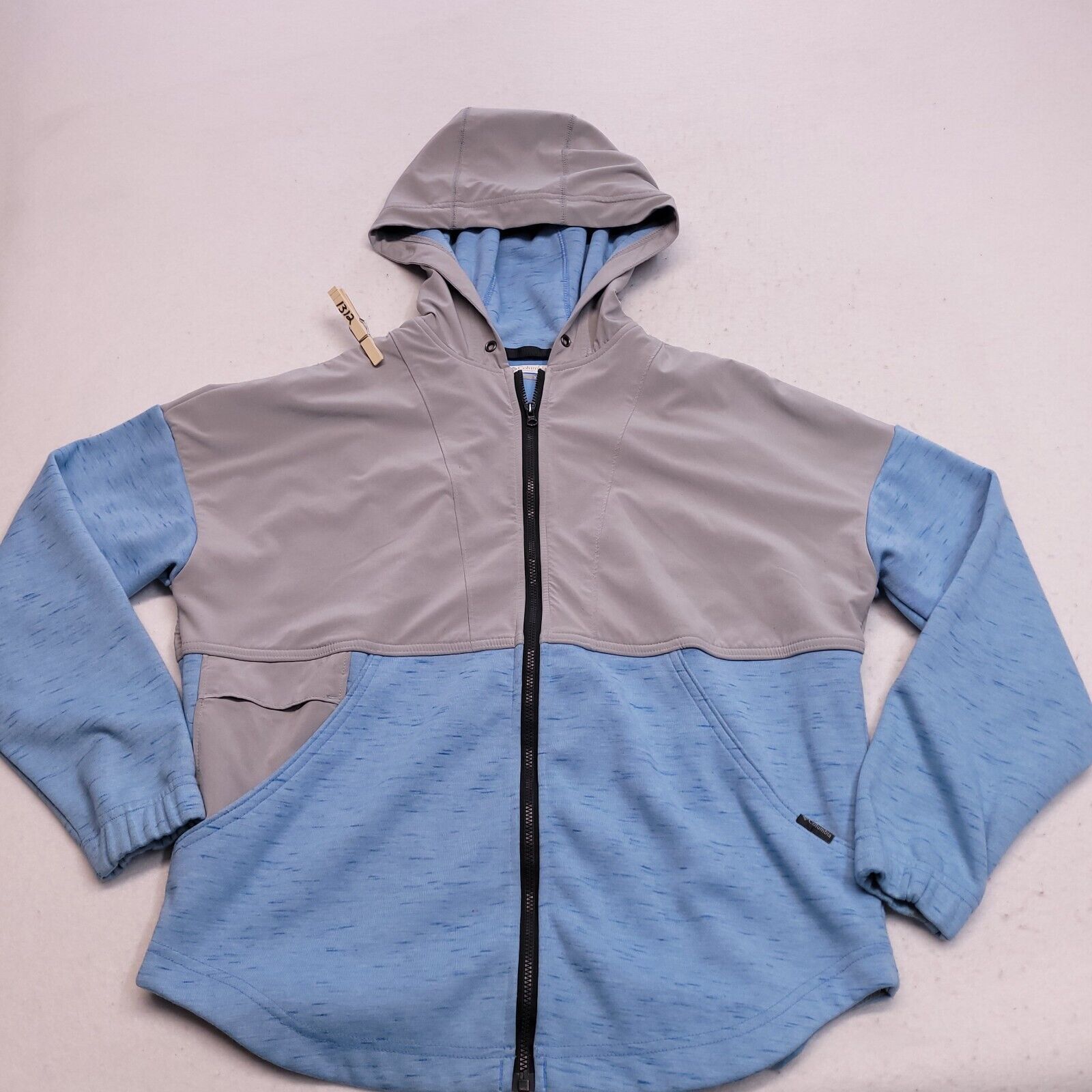 Columbia Columbia Long Sleeve Hooded Jacket Womens Size XS Blue Gray Size XS / US 0-2 / IT 36-38 - 2 Thumbnail