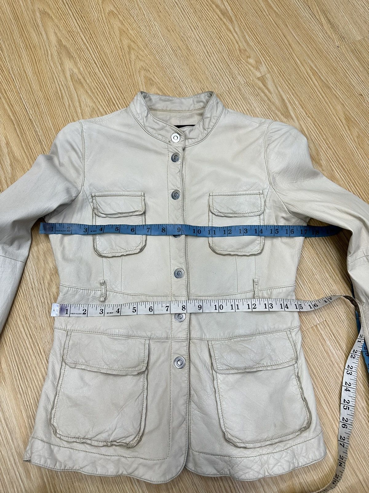 Armani Emporio Armani Leather Bondage Jacket MJ15 Size S / US 4 / IT 40 - 7 Thumbnail