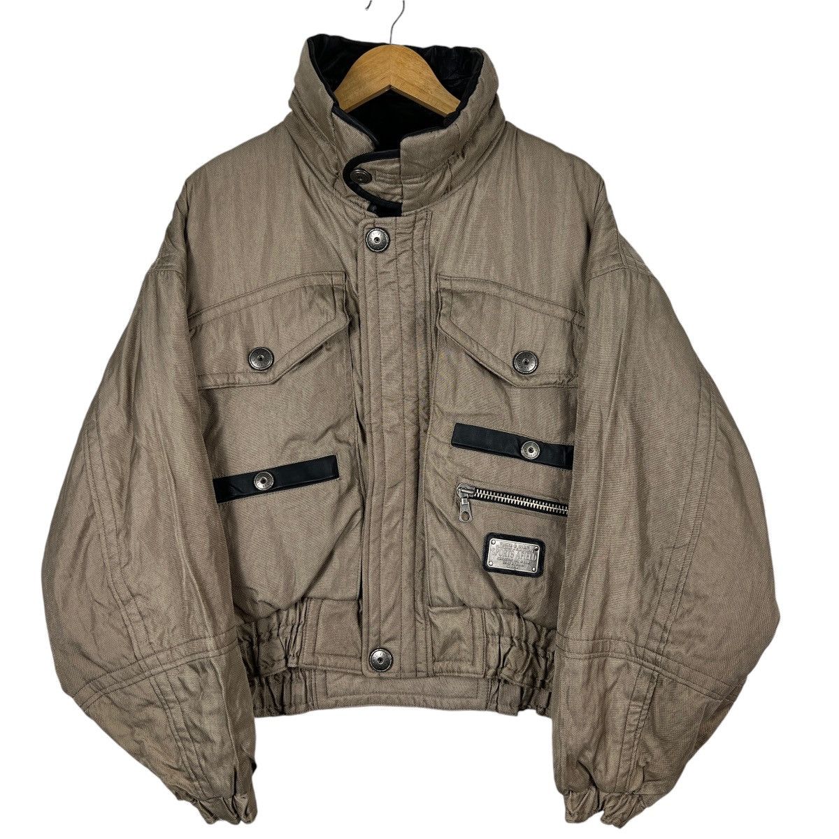 Sports Afield 🔥 VINTAGE AFIELD SPORTS ASTRO SKI CROP BOMBER JACKET Size US L / EU 52-54 / 3 - 3 Thumbnail
