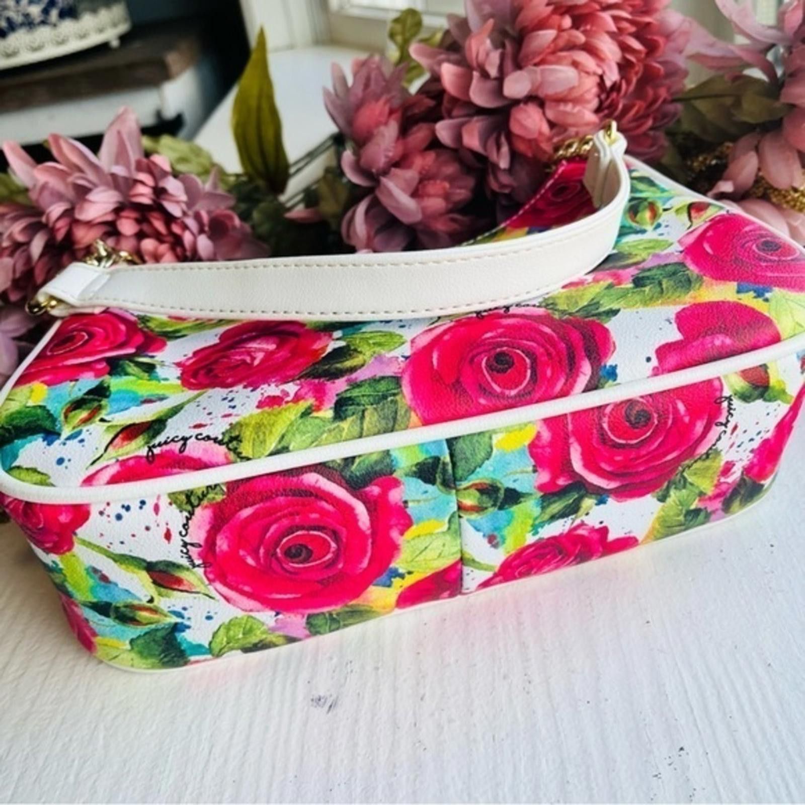 Juicy Couture Juicy Couture Floral Shoulder Bag NWT​​​​​​​​ Size ONE SIZE - 4 Thumbnail