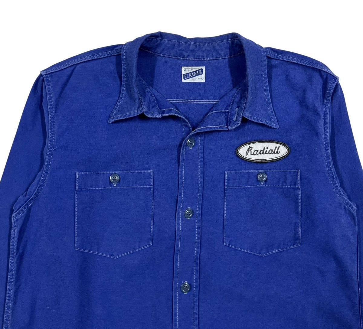 Toyo Enterprises El Radial Purple Moon Chambray Button Ups Made In Japan Size US M / EU 48-50 / 2 - 3 Thumbnail
