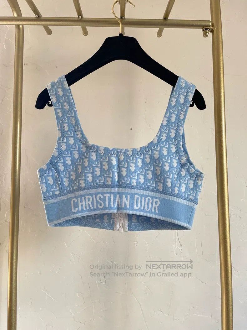Dior Dior Blue old-fashioned vest Size XS / US 0-2 / IT 36-38 - 2 Thumbnail
