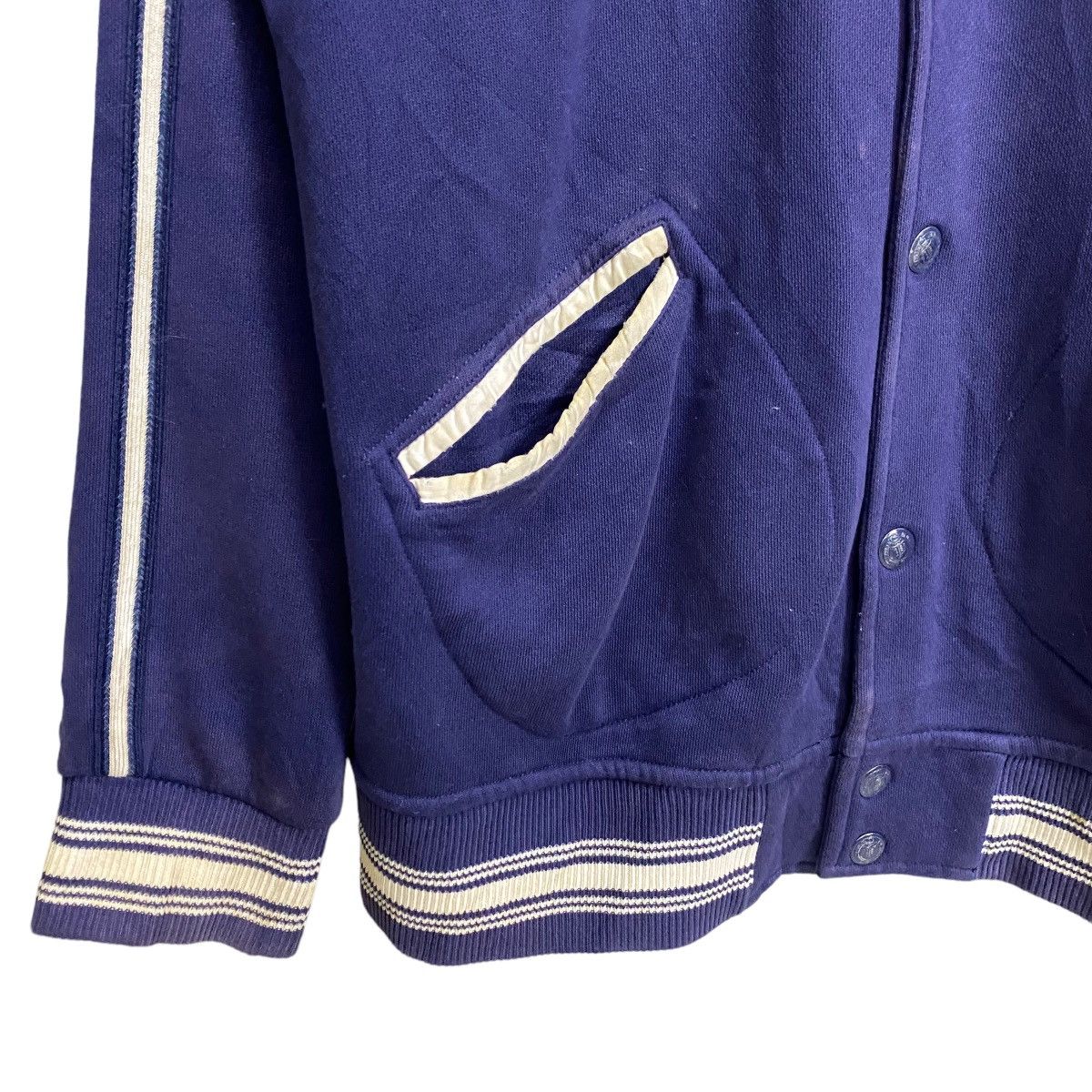 Polo Ralph Lauren × Vintage Polo Ralph Lauren raglan cotton varsity jacket Size US L / EU 52-54 / 3 - 10 Thumbnail