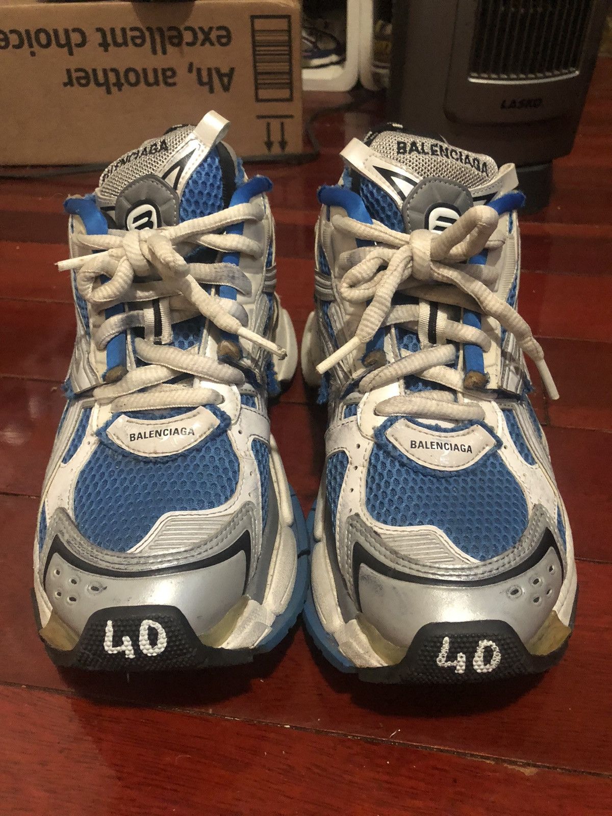 Balenciaga Balenciaga runner blue Size US 8 / EU 41 - 1 Thumbnail