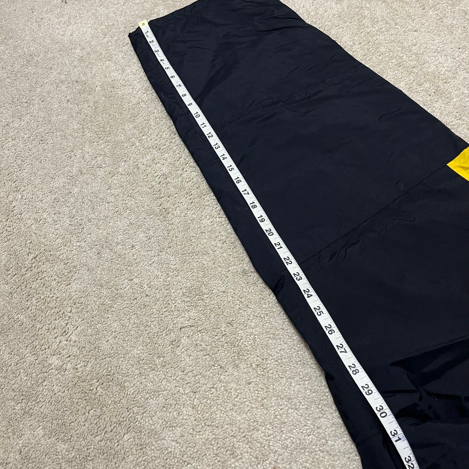 Nike Nike Y2K Baggy Skater Yellow Striped Black Trackpants XL Size US 32 / EU 48 - 7 Thumbnail