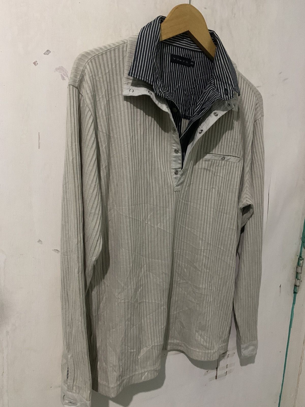 Japanese Brand Japanese Gothic Double Layer Long Sleeve Vumps LGB Style Size US L / EU 52-54 / 3 - 7 Thumbnail