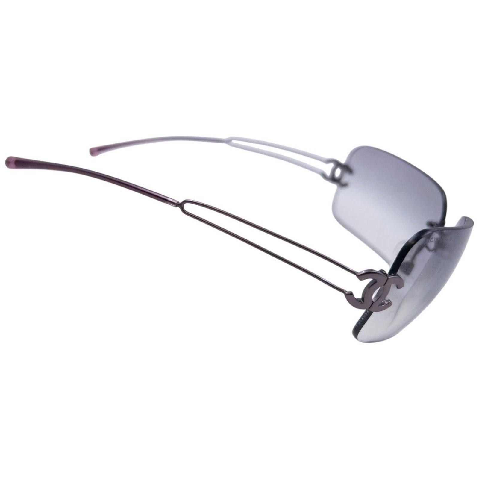 Chanel Vintage Chanel Rimless Sunglasses Size ONE SIZE - 3 Thumbnail