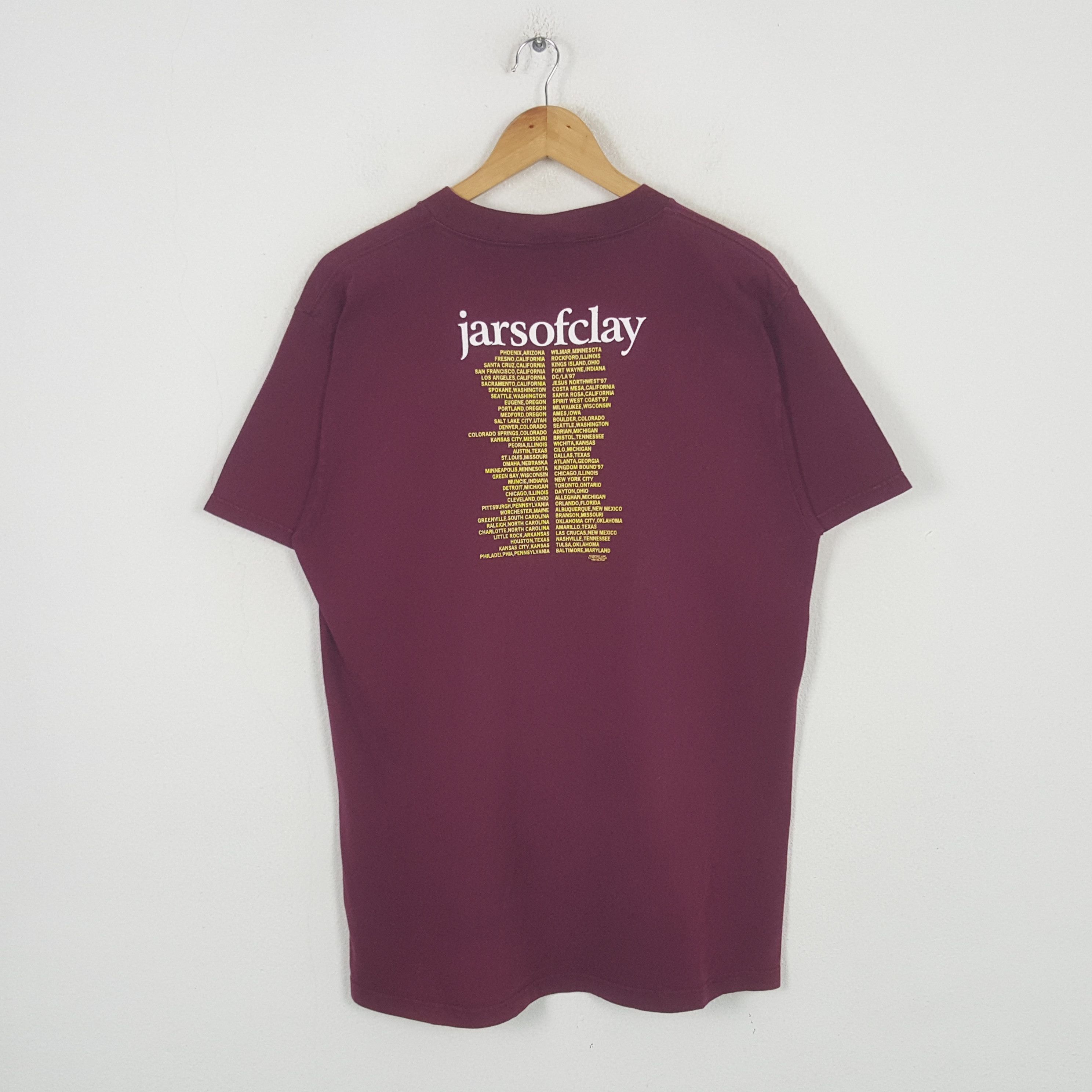 Band Tees Vintage Jars Of Day American Rock Band Tshirt RR1 Size US L / EU 52-54 / 3 - 3 Thumbnail