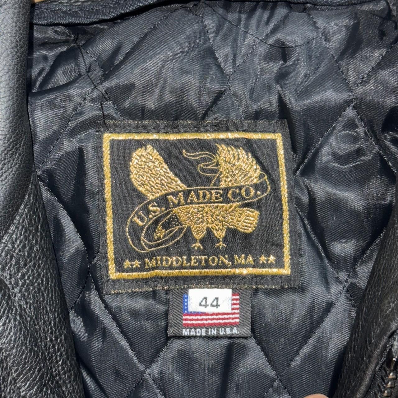 Vintage Vintage US Made Co Cafe Racer Leather Moto Jacket Size US S / EU 44-46 / 1 - 4 Thumbnail
