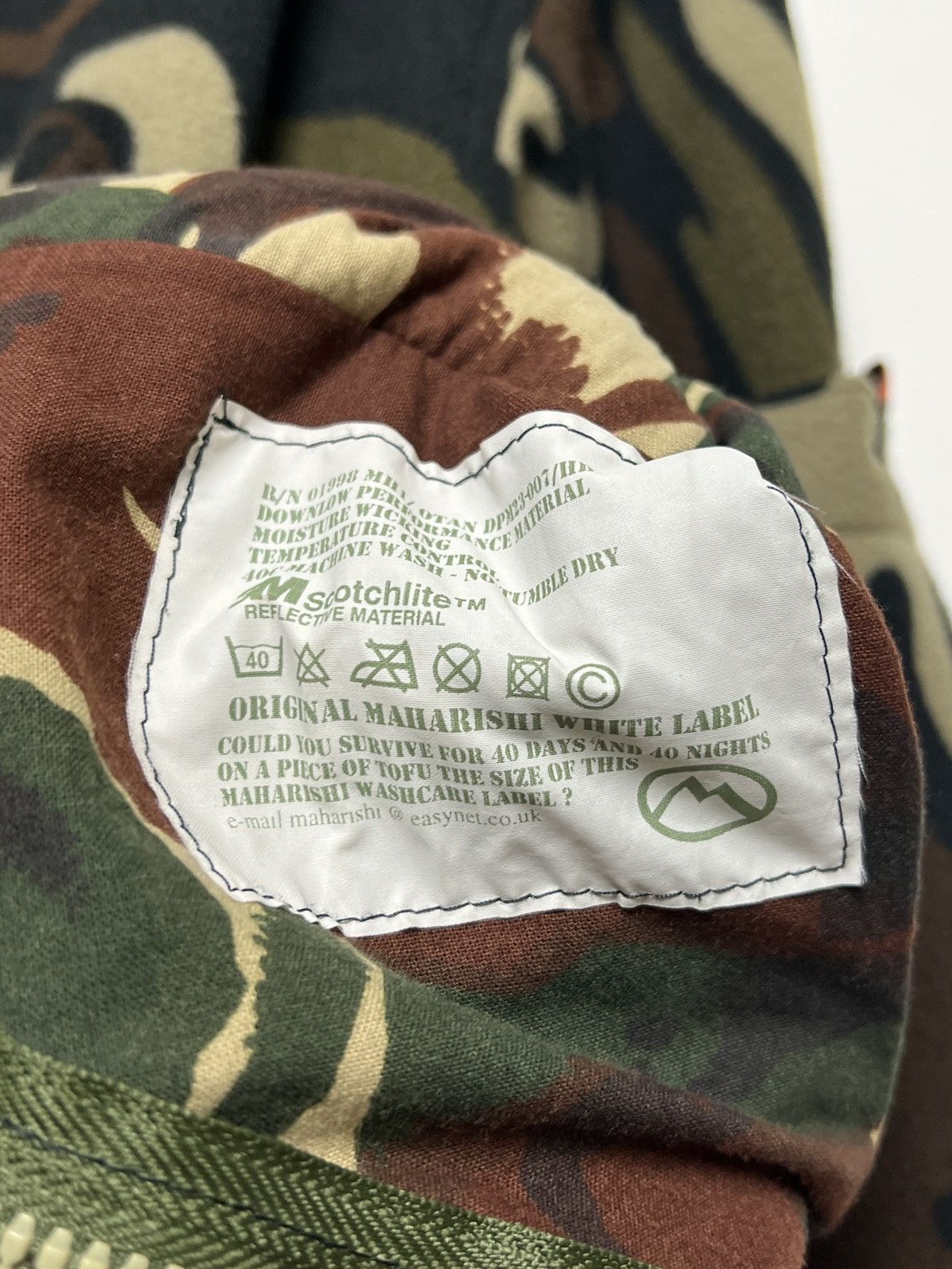 Maharishi maharishi y2k camo fleece anorak jacket Size US L / EU 52-54 / 3 - 13 Thumbnail