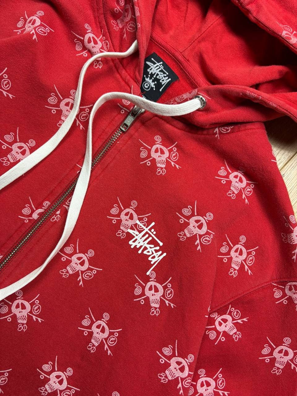 Stussy STUSSY SKATE SKULL ZIP HOODIE Y2K RARE VINTAGE Size US M / EU 48-50 / 2 - 2 Thumbnail