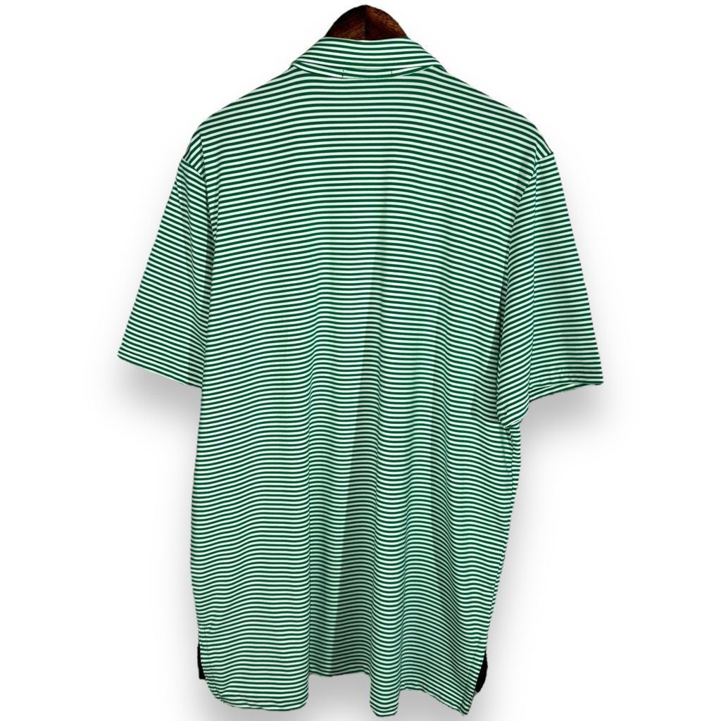 RLX Ralph Lauren NWT Ralph Lauren RLX Green & White Stripe Golf Polo Shirt XL Size US XL / EU 56 / 4 - 8 Thumbnail