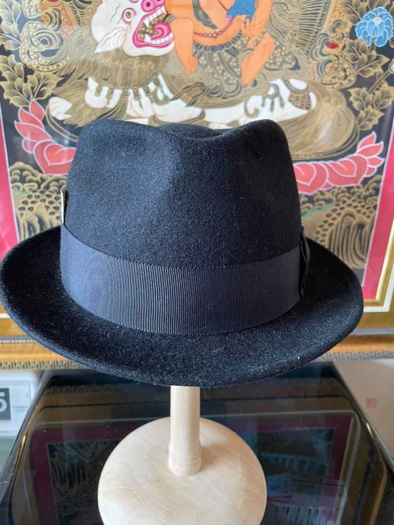 Japanese Brand H.W.DOG Wool Fedora Hat - dmc Size ONE SIZE - 1 Thumbnail