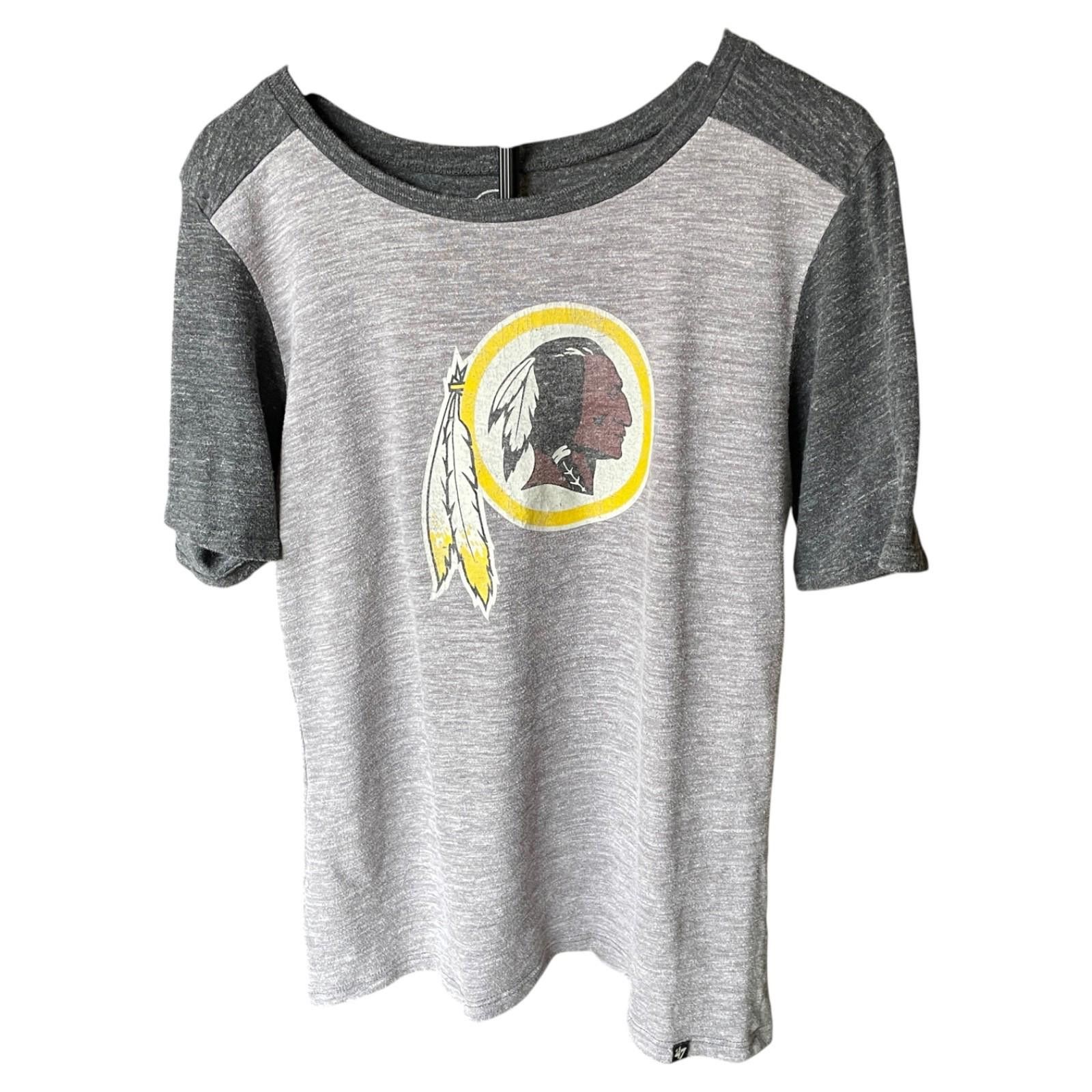 47 Vintage Washington Redskins Logo Tee ’47 Brand XL Raglan NFL Size ONE SIZE - 1 Thumbnail