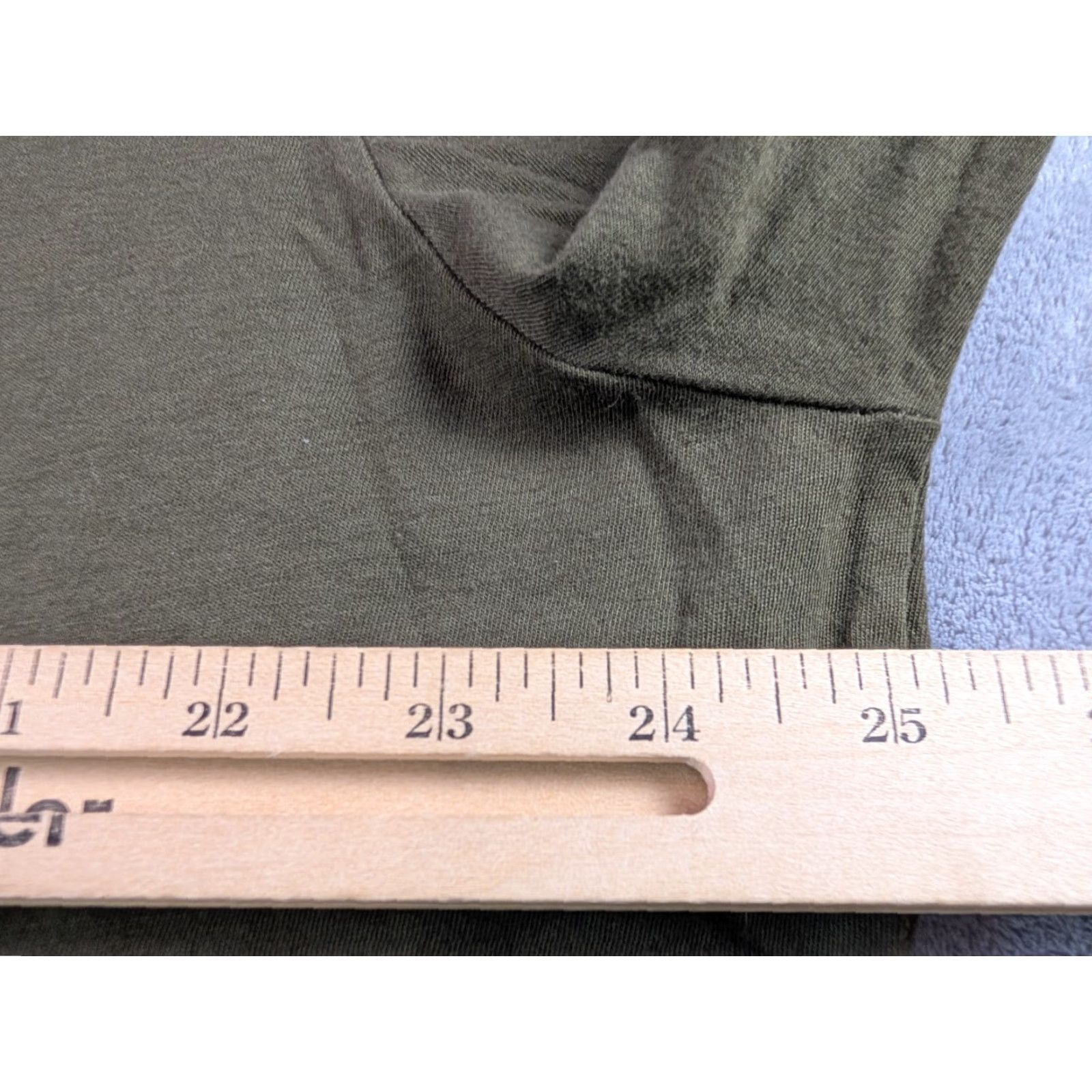 Todd Snyder Todd Snyder Shirt 2XL Green Cotton Logo USA Long Sleeve T-Shirt Mens Size US XXL / EU 58 / 5 - 7 Thumbnail