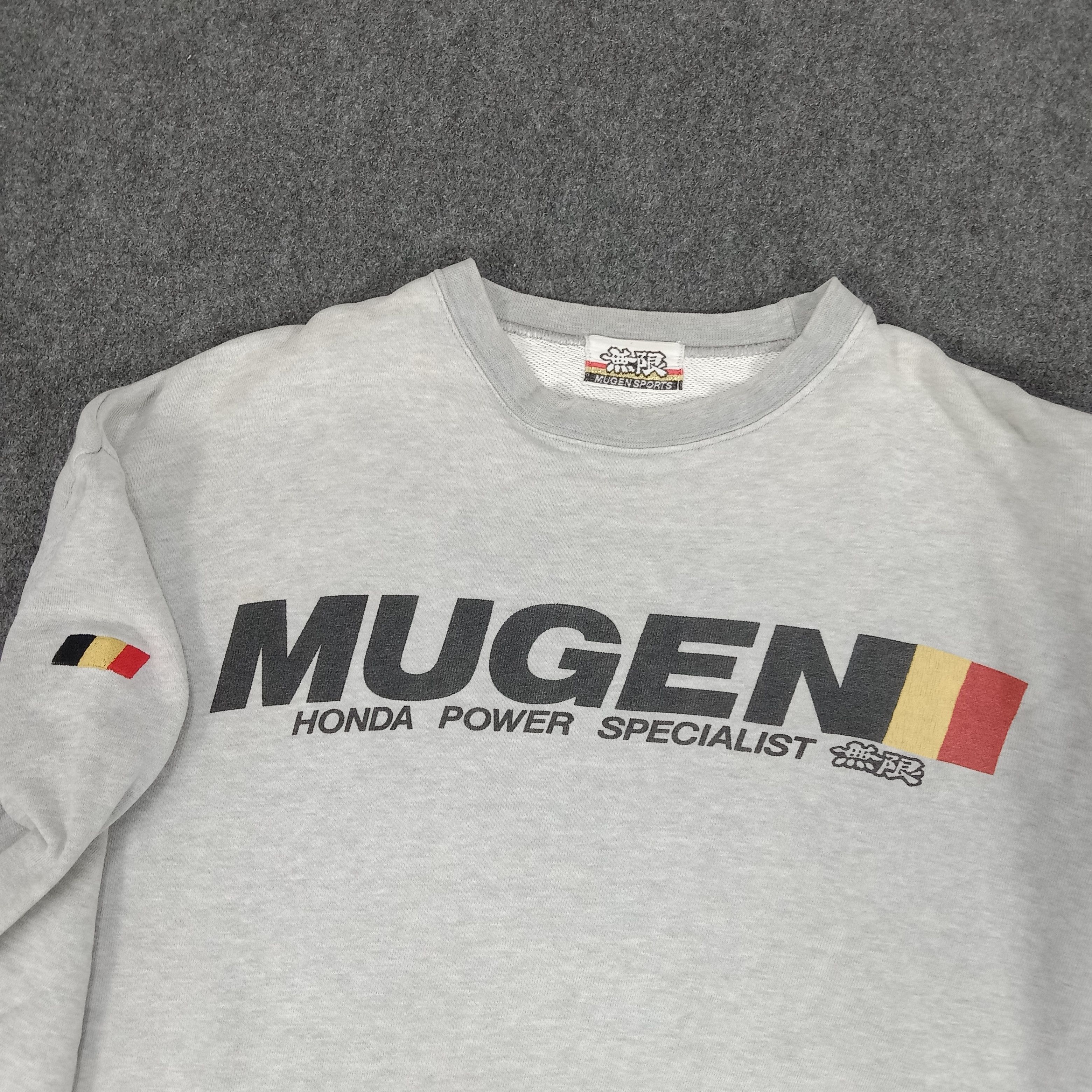 Honda × Vintage Mugen Honda Japanese Motorsports Racing Sweatshirt Size US L / EU 52-54 / 3 - 2 Thumbnail
