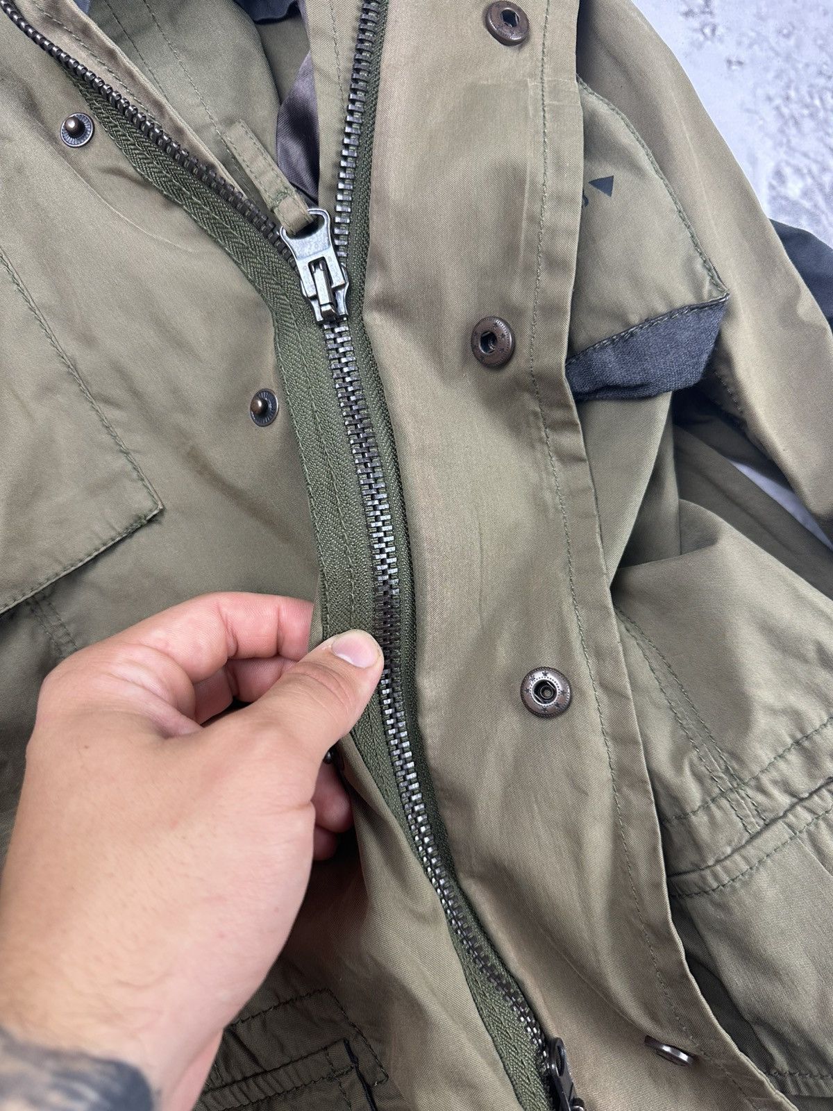 Guess Vintage Guess Military Jacket Size US XL / EU 56 / 4 - 14 Thumbnail