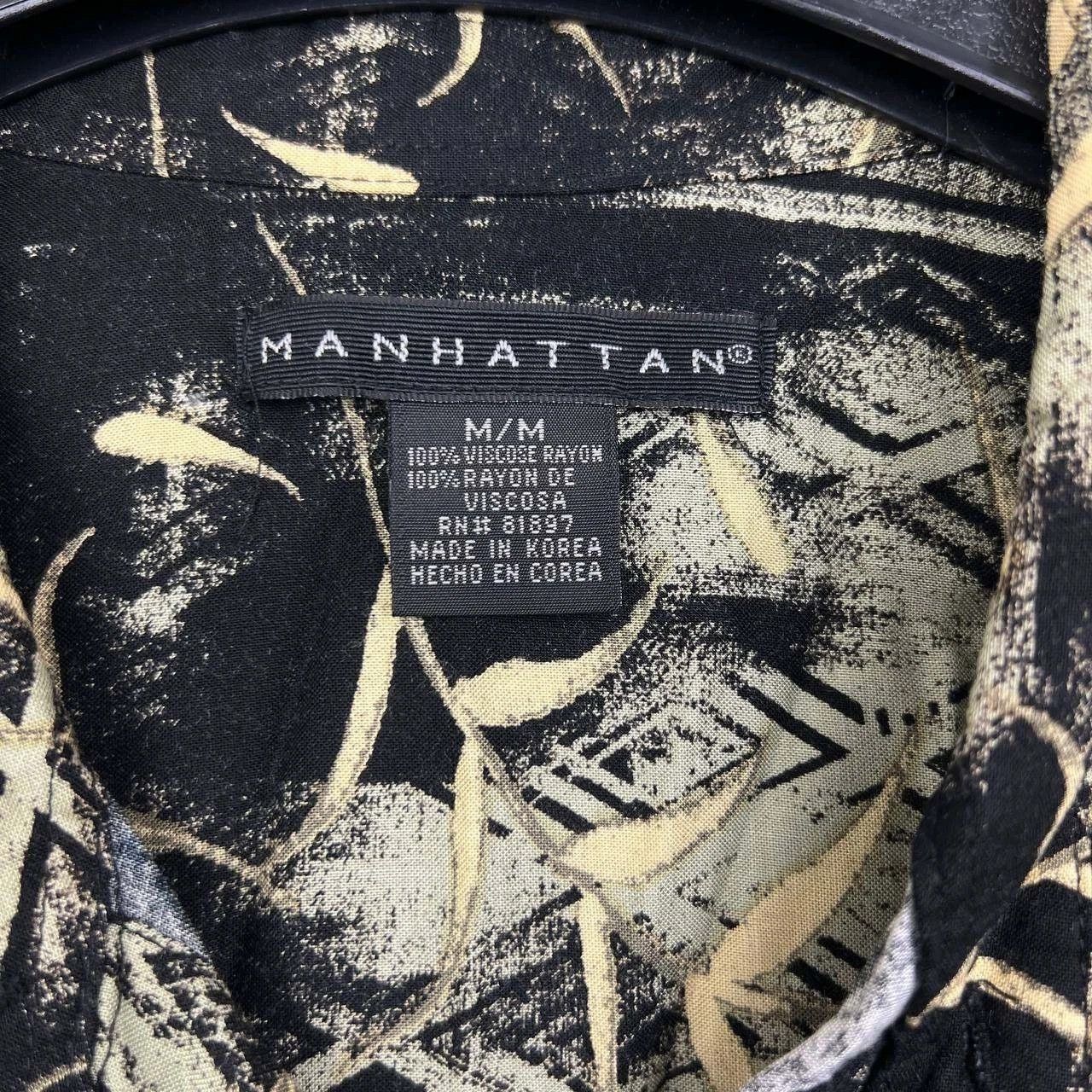 Other Manhattan Shirt Men Hawaiian Button Up Collared M Size US M / EU 48-50 / 2 - 5 Thumbnail