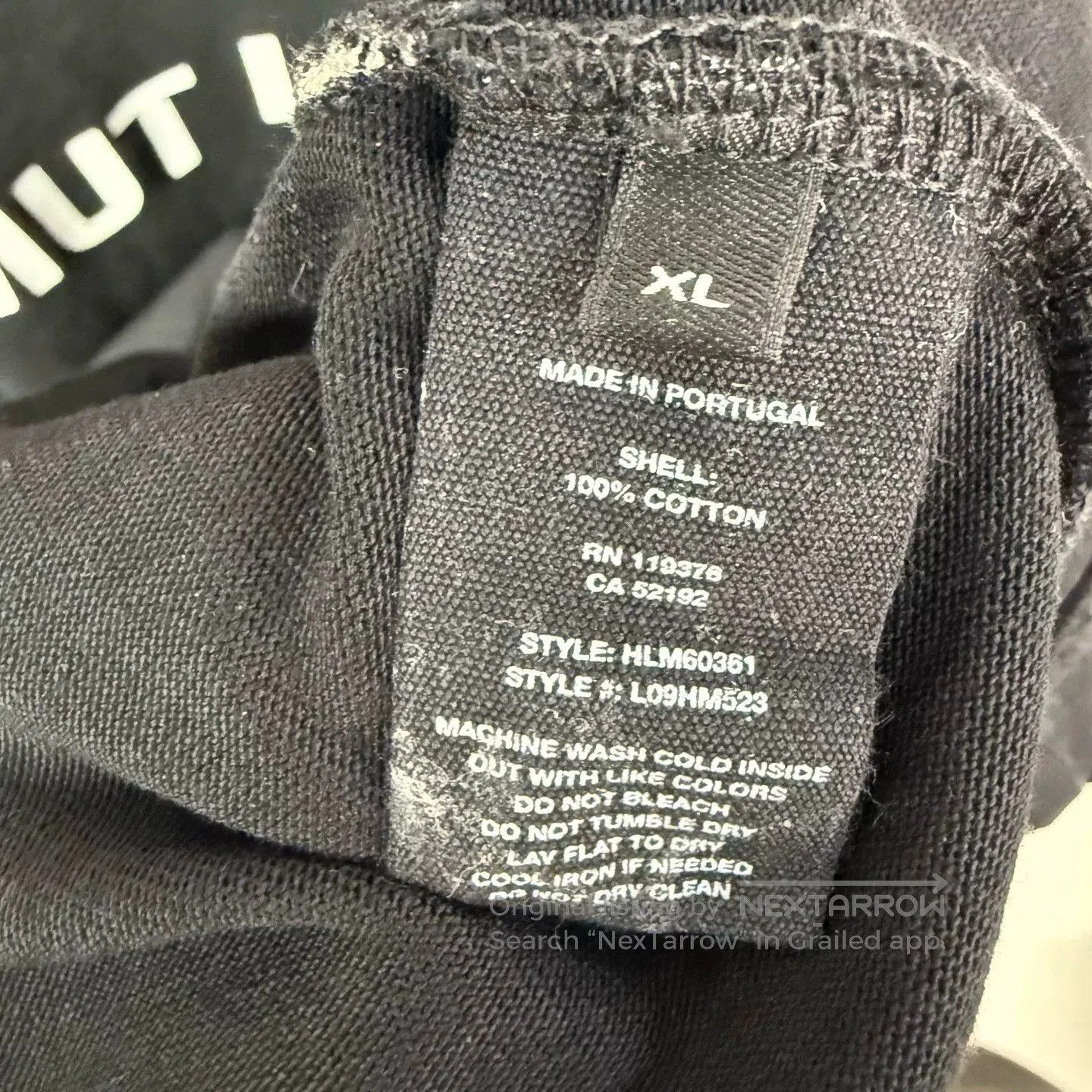 Helmut Lang Helmut Lang FW25 Letter Print Short-Sleeve. Size US XL / EU 56 / 4 - 4 Thumbnail