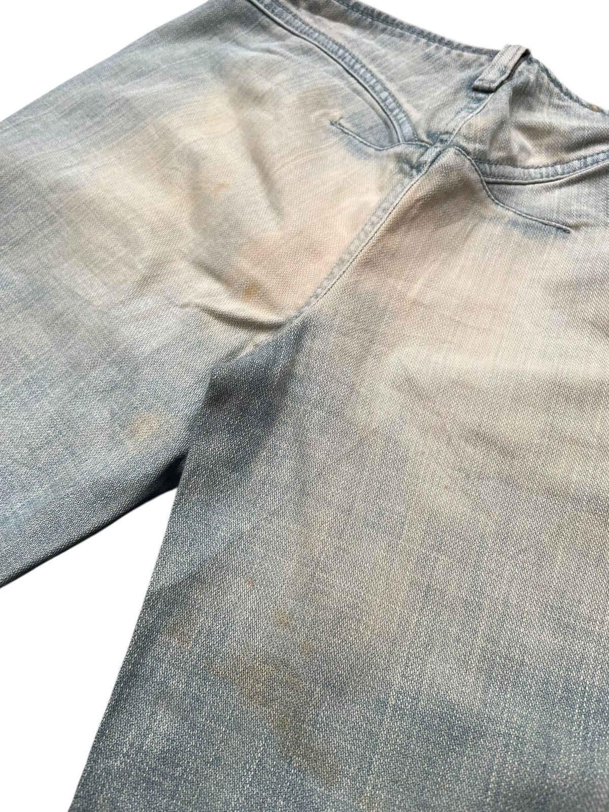 Diesel Vintage Diesel Flare Faded Denim Size 28" / US 6 / IT 42 - 8 Thumbnail