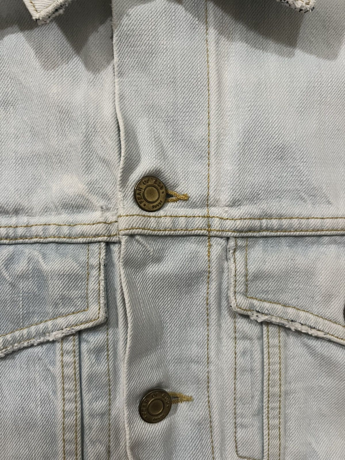 Fear of God FEAR OF GOD Fifth Collection Selvedge Denim Trucker size L Size US L / EU 52-54 / 3 - 2 Thumbnail