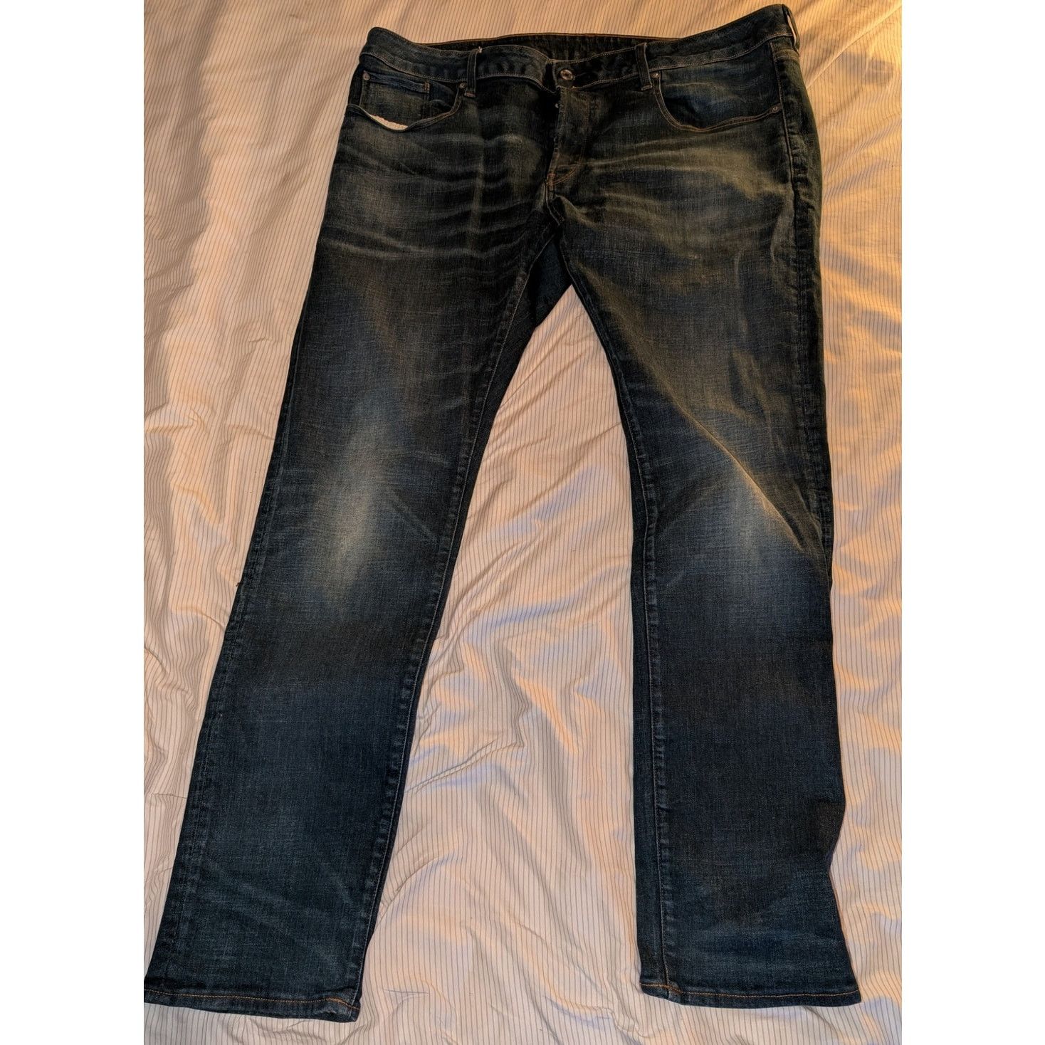 G-Star G-Star Raw Slim 3301 Jeans Size 38-31 fit 34 on tag Stretch Size US 38 / EU 54 - 1 Thumbnail