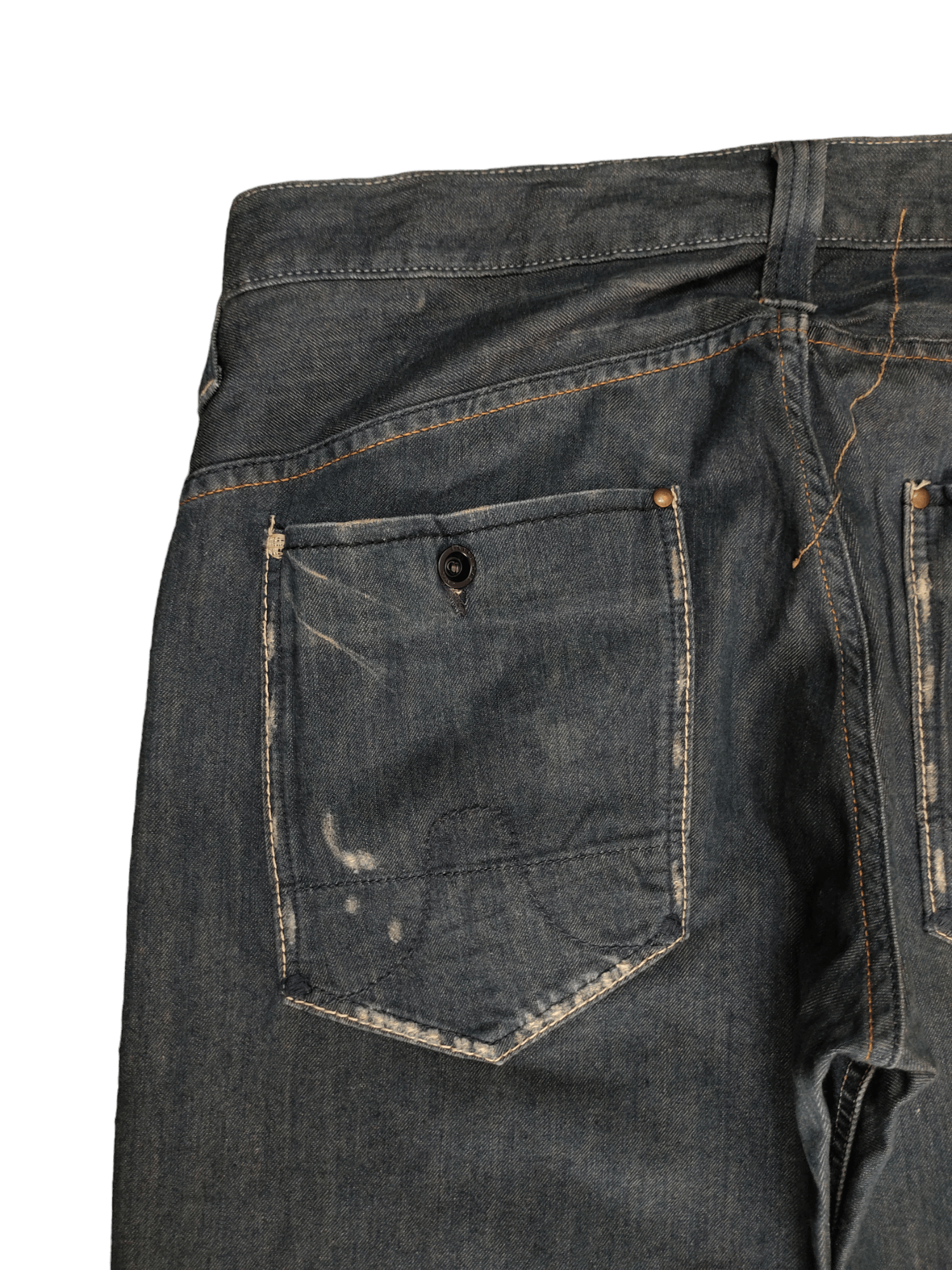 G-Star Loose Jeans G-Star Raw Distress Denim Wide Leg Y2k Size US 33 - 13 Thumbnail