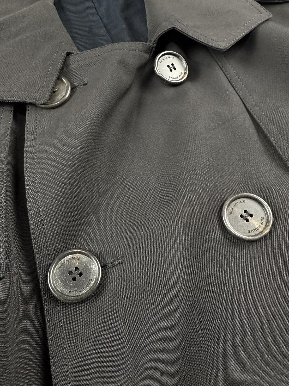 Dior Dior x Hedi Slimane S/S’07 Military Trech Coat Size US M / EU 48-50 / 2 - 7 Thumbnail