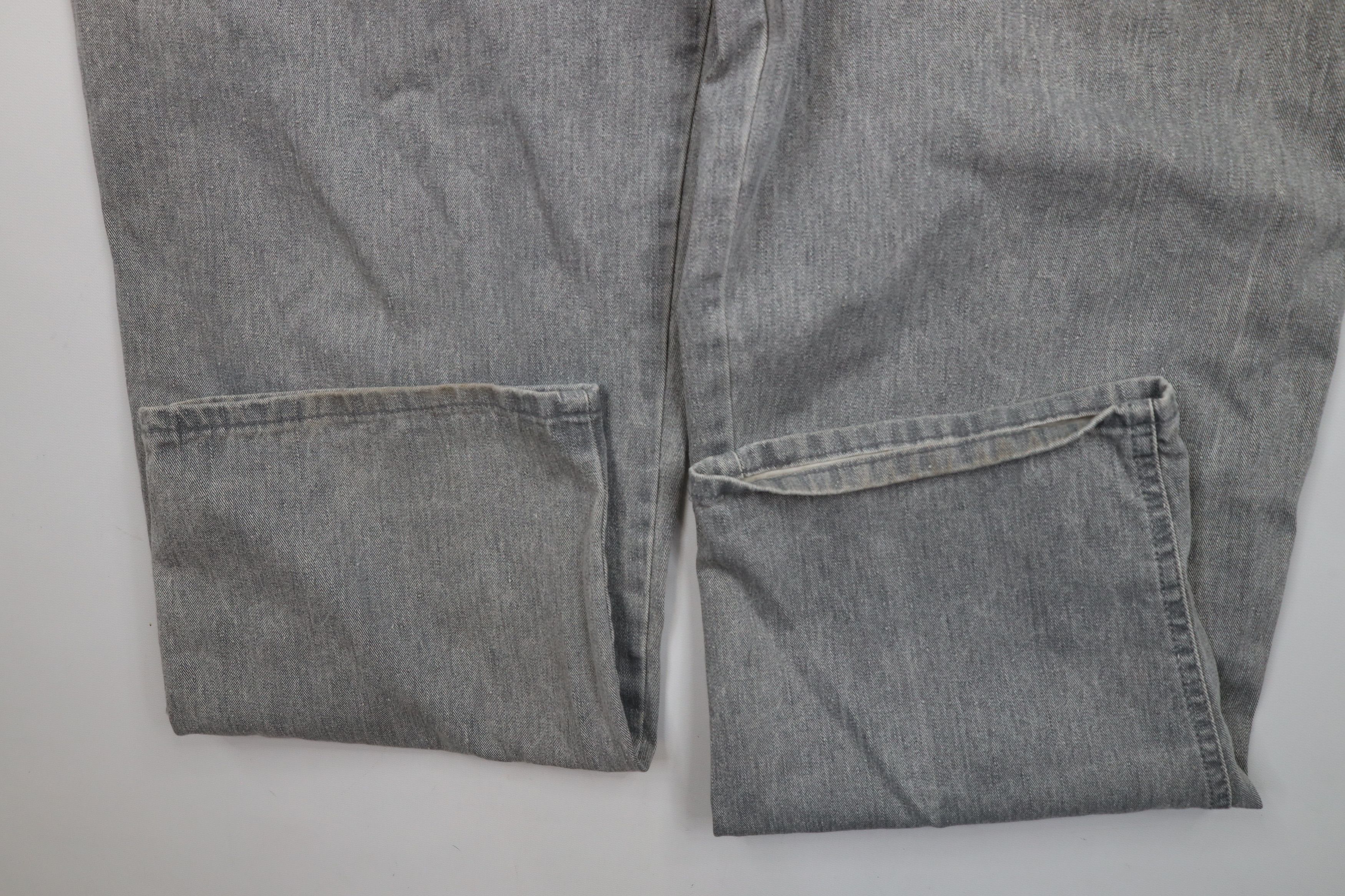 Vintage Vintage 90s Streetwear Baggy Fit Stonewash Jeans Gray USA Size US 38 / EU 54 - 6 Thumbnail