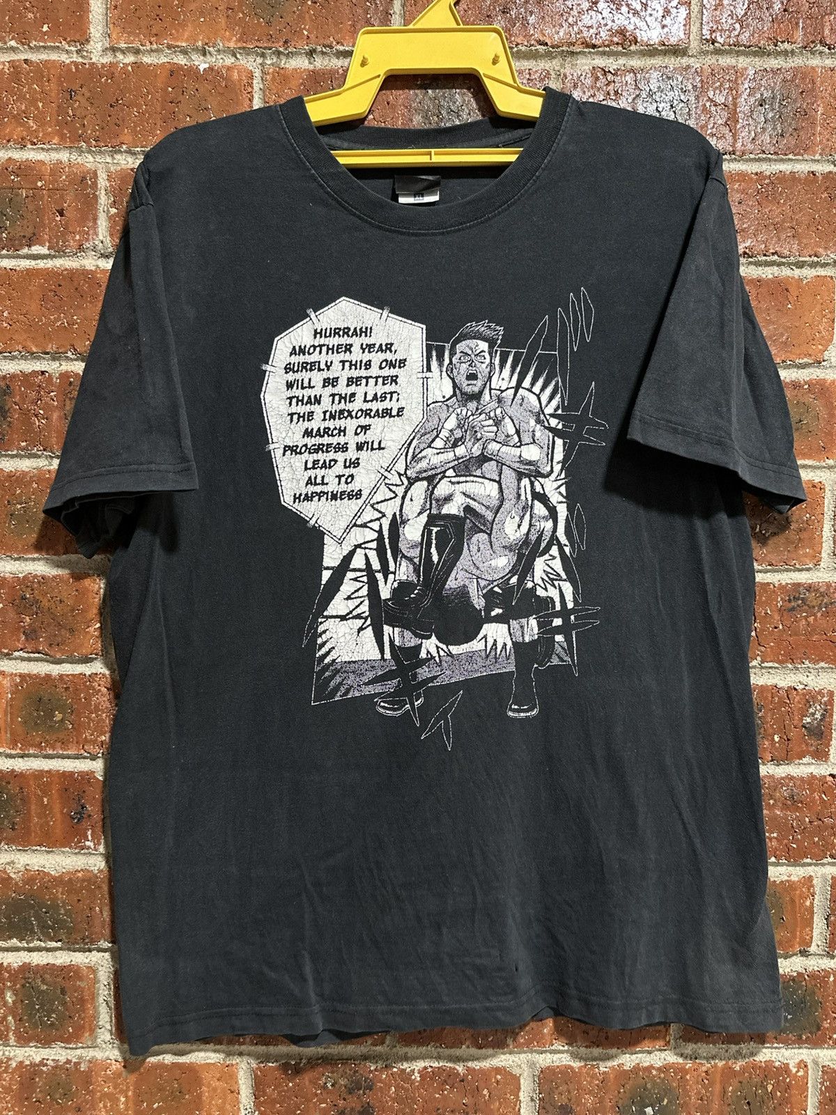 Japanese Brand Vintage Zack Sabre Jr Pro Wrestling Japan Tee Size US L / EU 52-54 / 3 - 1 Thumbnail