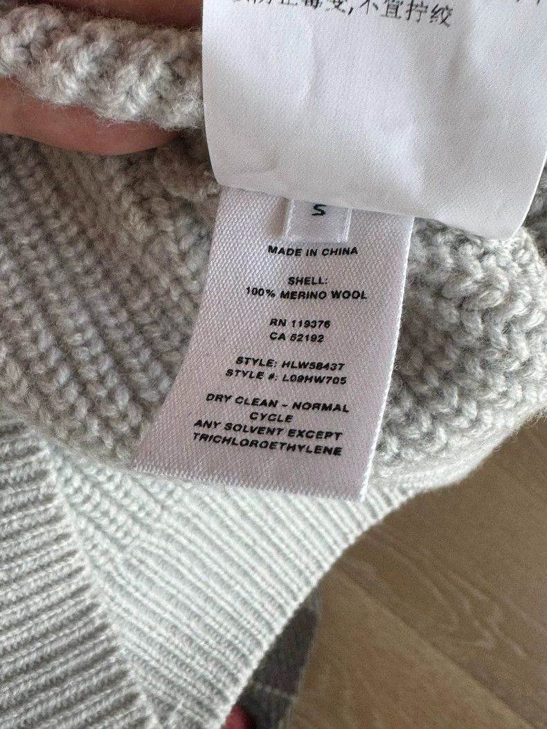 Helmut Lang HELMUT LANG Tapered shoulder design rib knit sweater Size S / US 4 / IT 40 - 3 Thumbnail