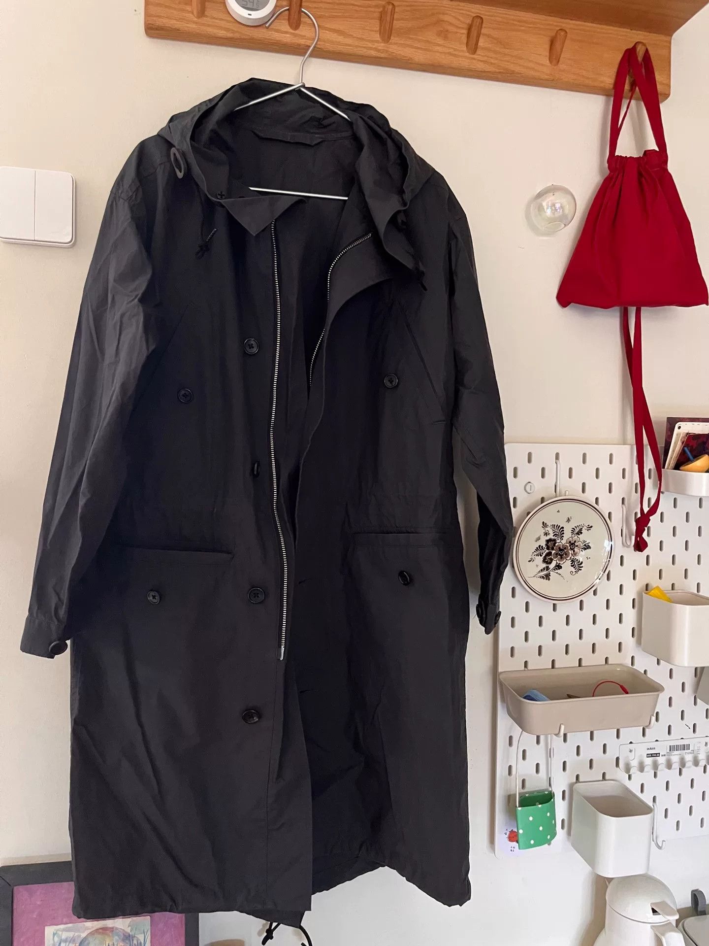 Margaret Howell Margaret Howell Black Trench Coat Size US S / EU 44-46 / 1 - 1 Thumbnail